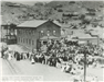 Bisbee; Arizona; Main Street; Tombstone Canyon; Copper Queen Library; Exterior; Residents; Independence Day; Flags; Fire Station