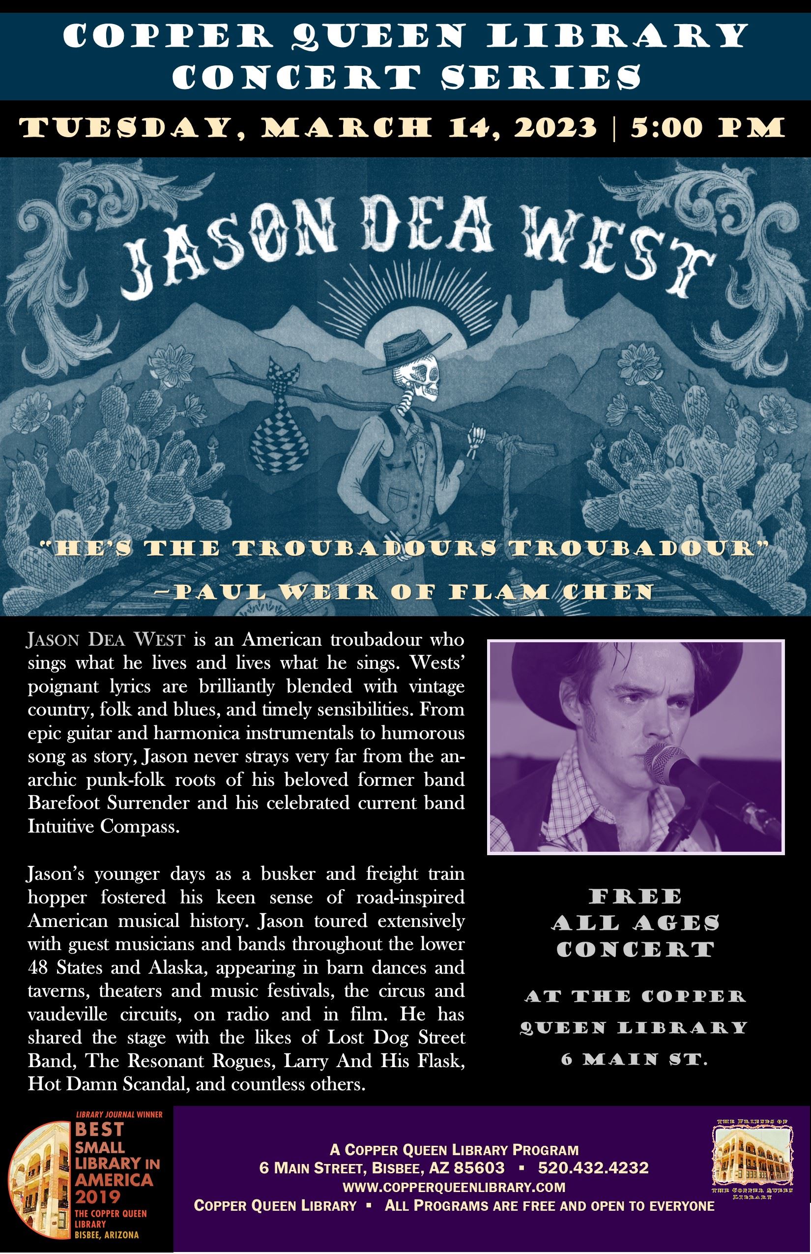 CQL CONCERT JASON DEA WEST 3.14.2023