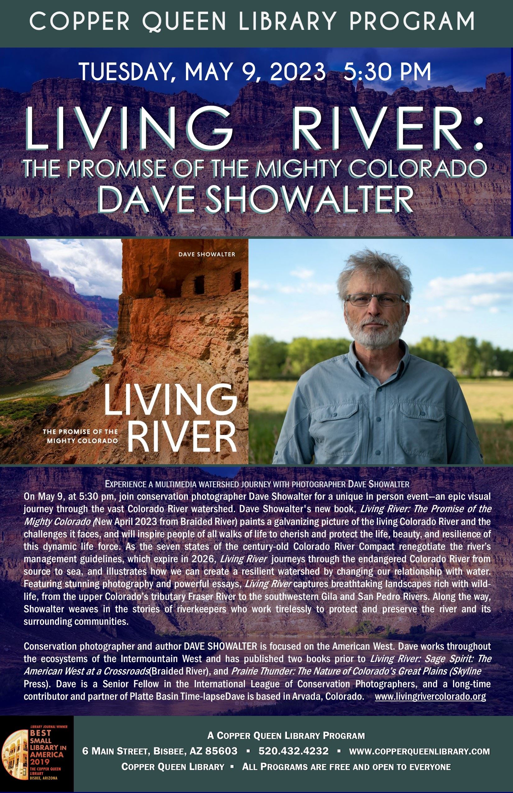 CQL DAVE SHOWALTER LIVING RIVER 5.9.2023 