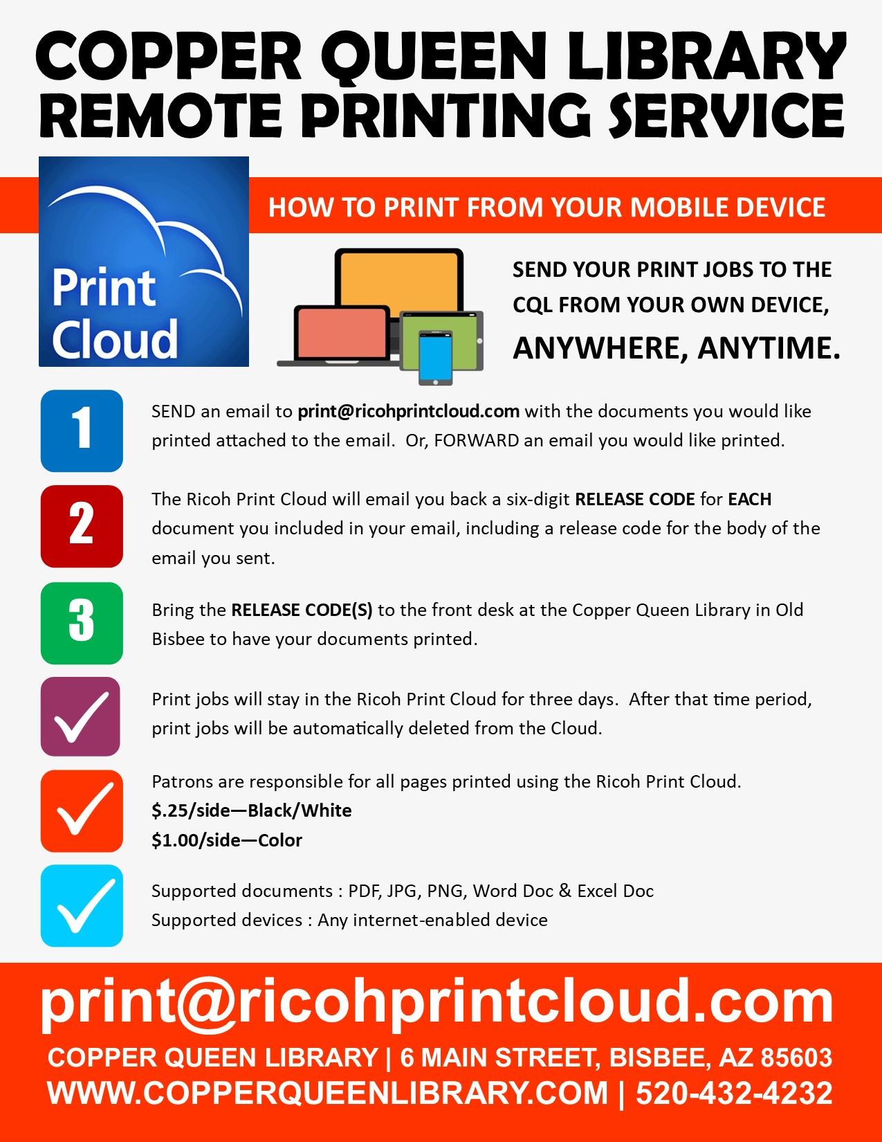 Remote Printing Poster 2023