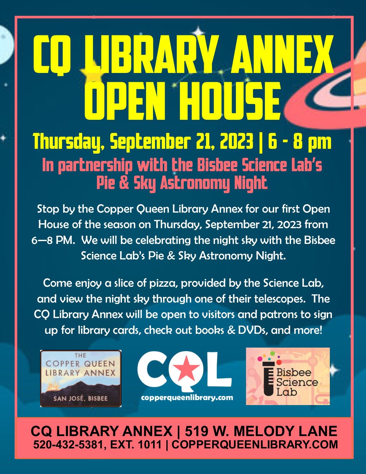 CQL Annex Open House September 2023