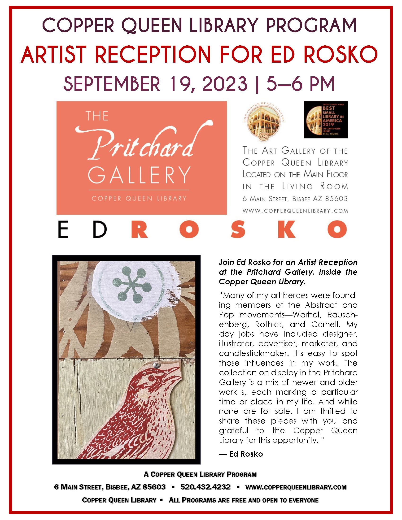 CQL PRITCHARD ED ROSKO RECEPTION 9.19.2023