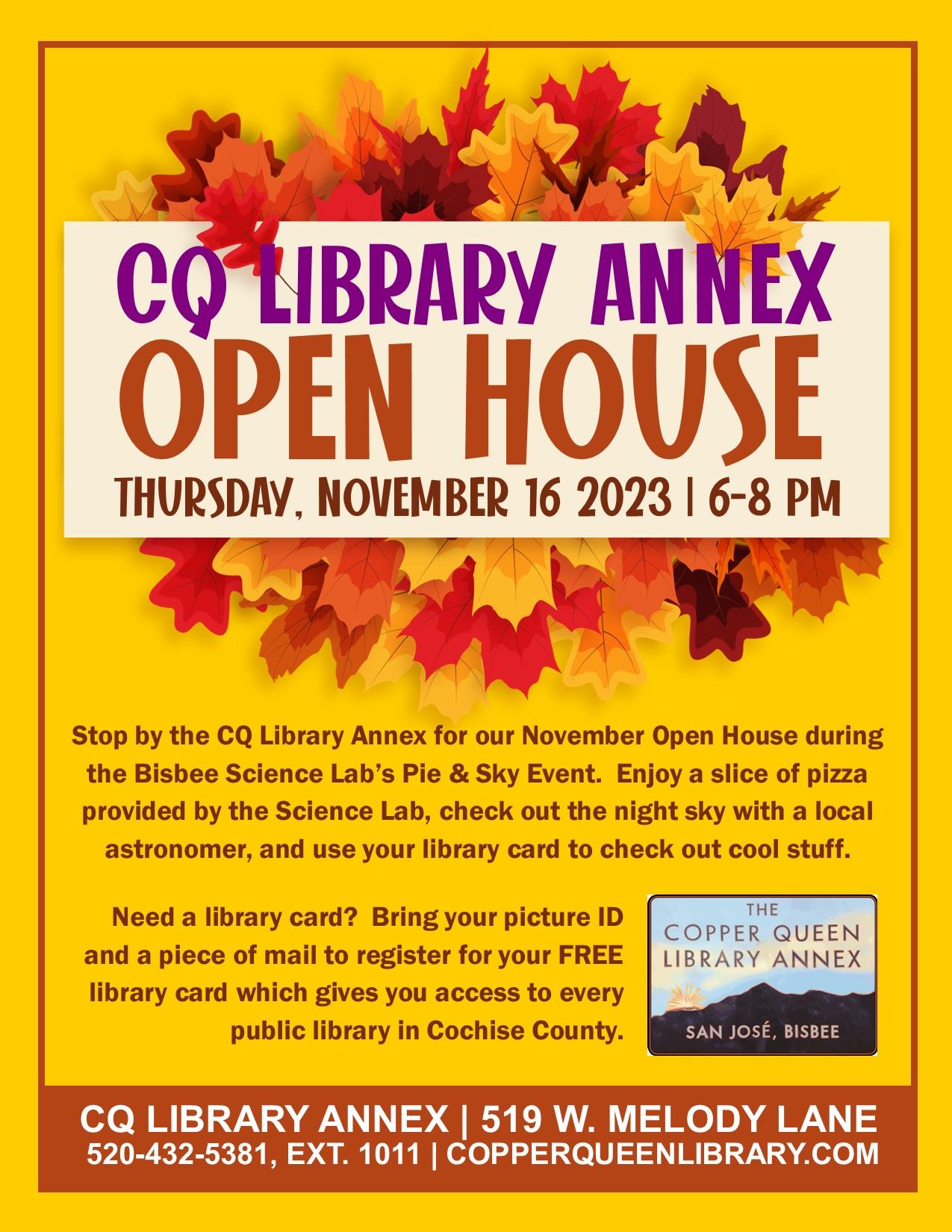 November Open House 2023