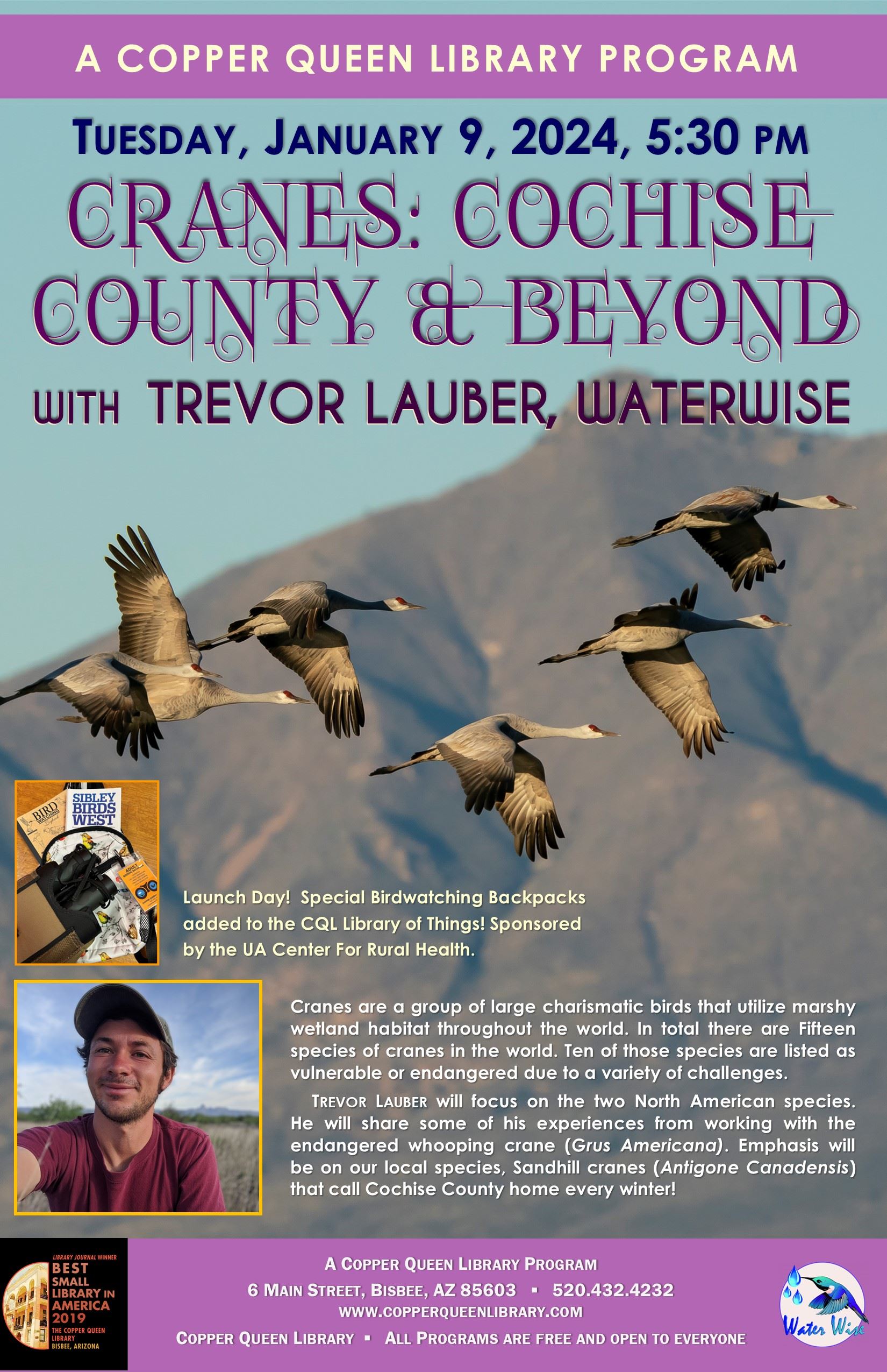 CQL TREVOR LAUBER SANDHILL CRANES 1.9.2024