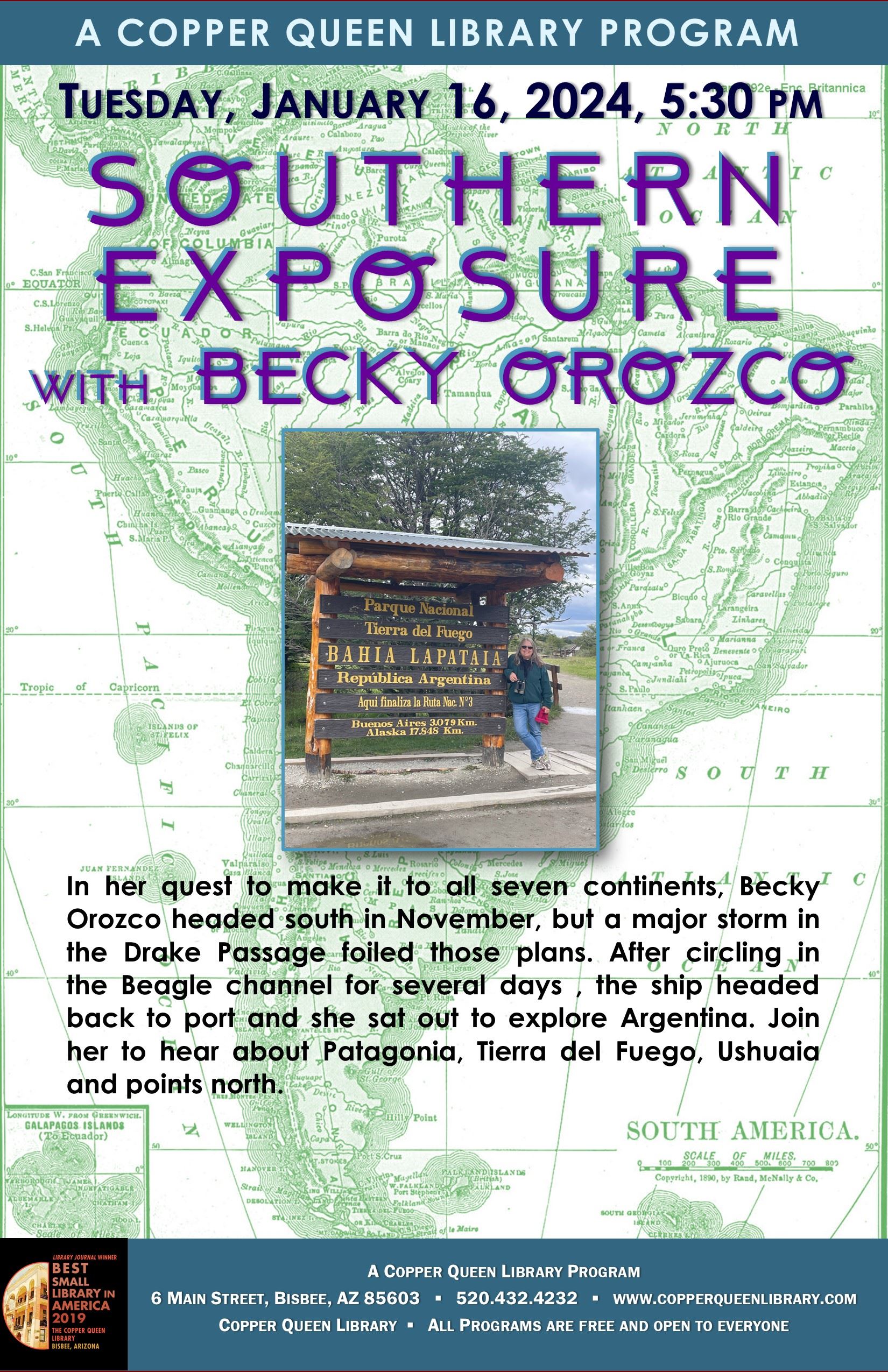 CQL BECKY OROZCO SOUTHERN EXPOSURE 1.16.2024