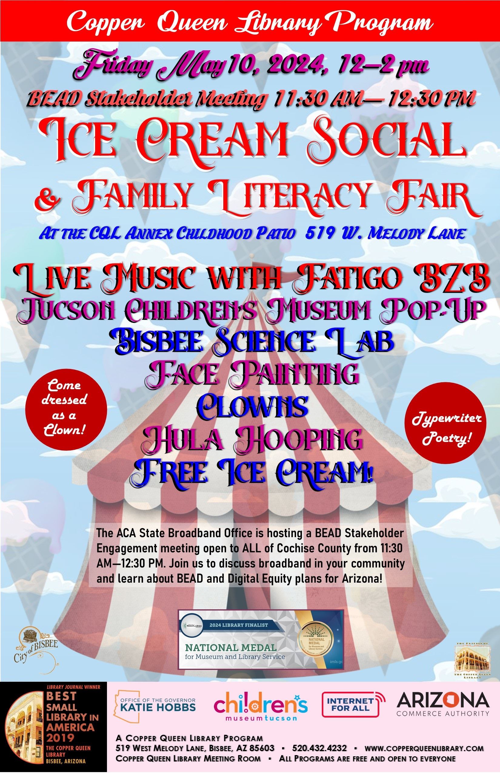 CQL ANNEX ICE CREAM SOCIAL BEAD 5.10.2024