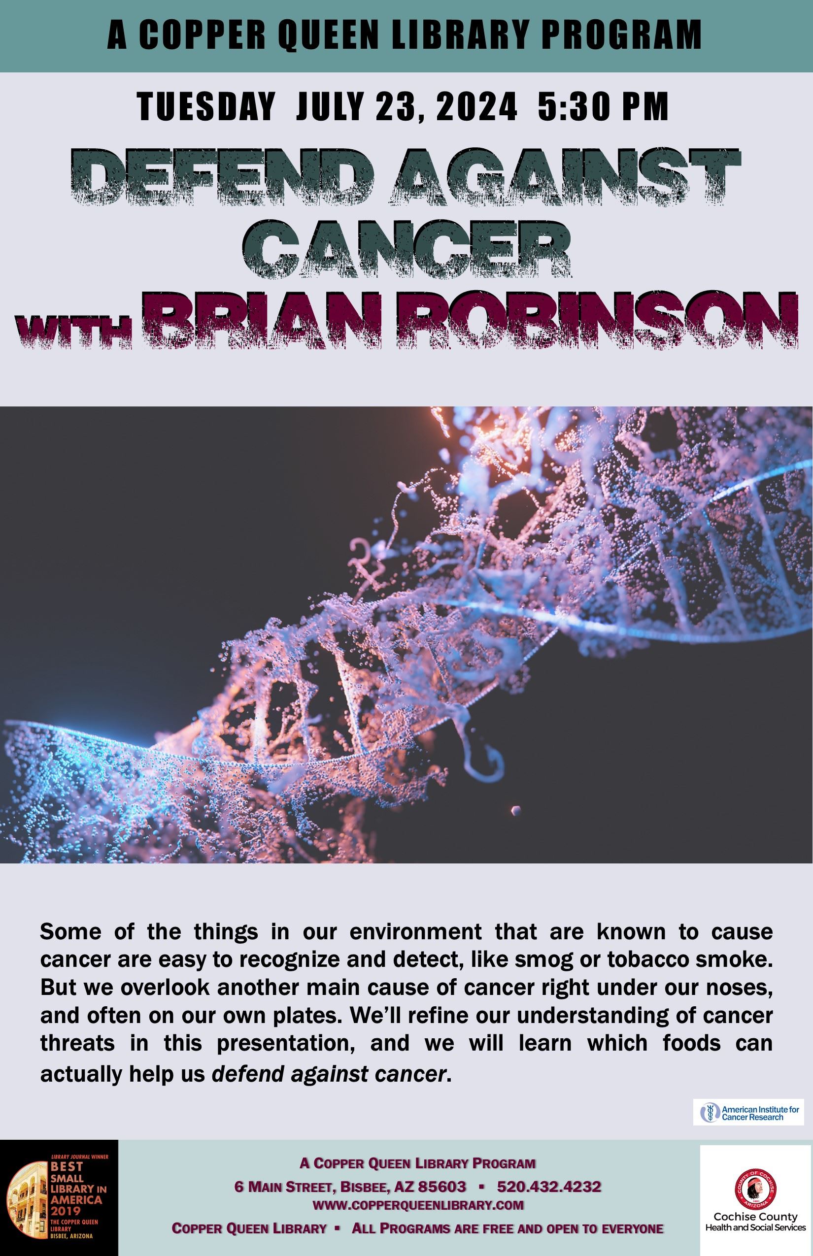 CQL BRIAN ROBINSON CANCER 7.23.2024