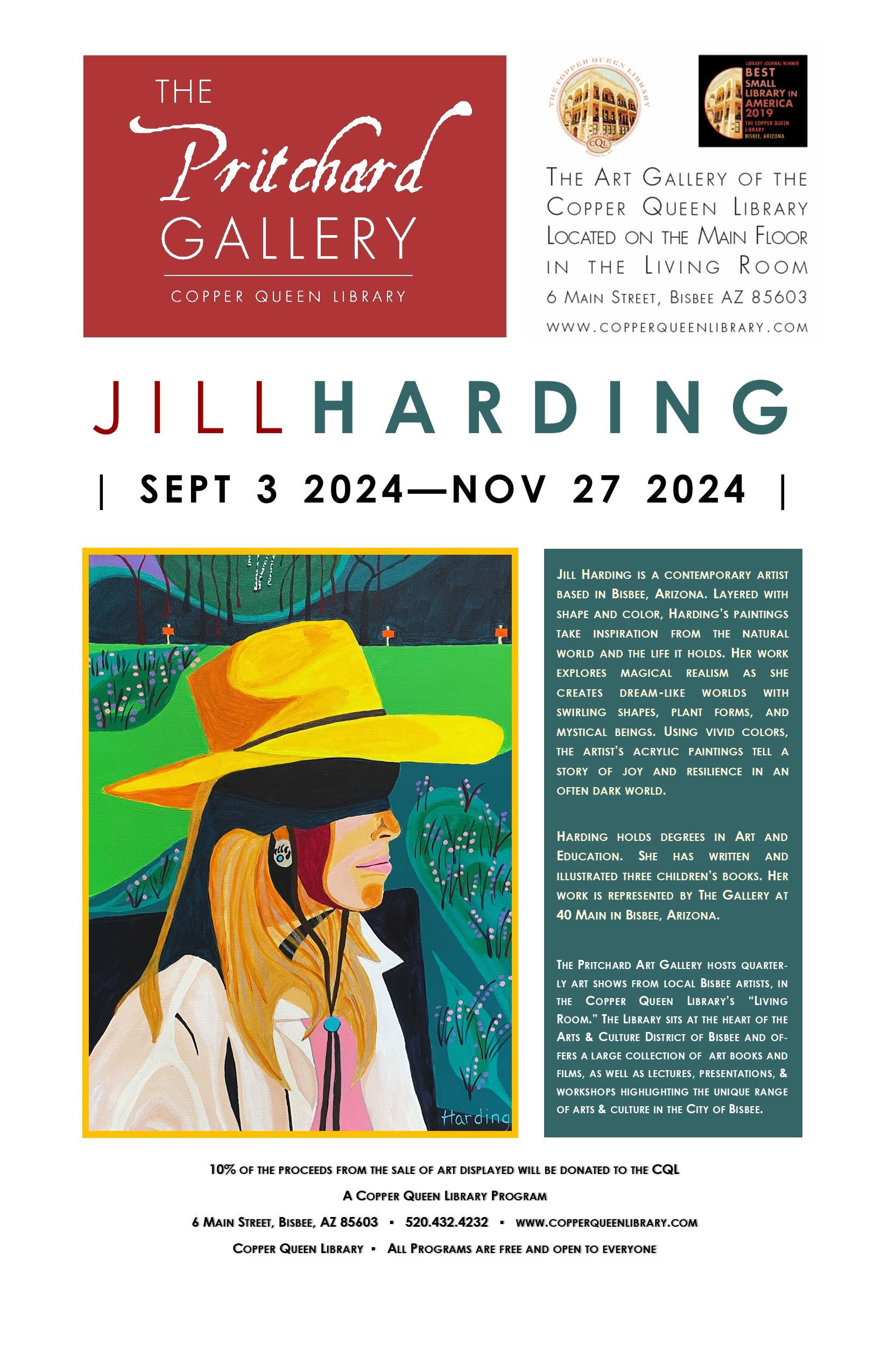 CQL PRITCHARD GALLERY JILL HARDING SEPTEMBER 2024