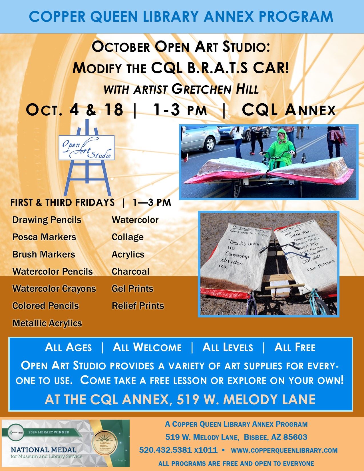 Open Art Studio October 2024