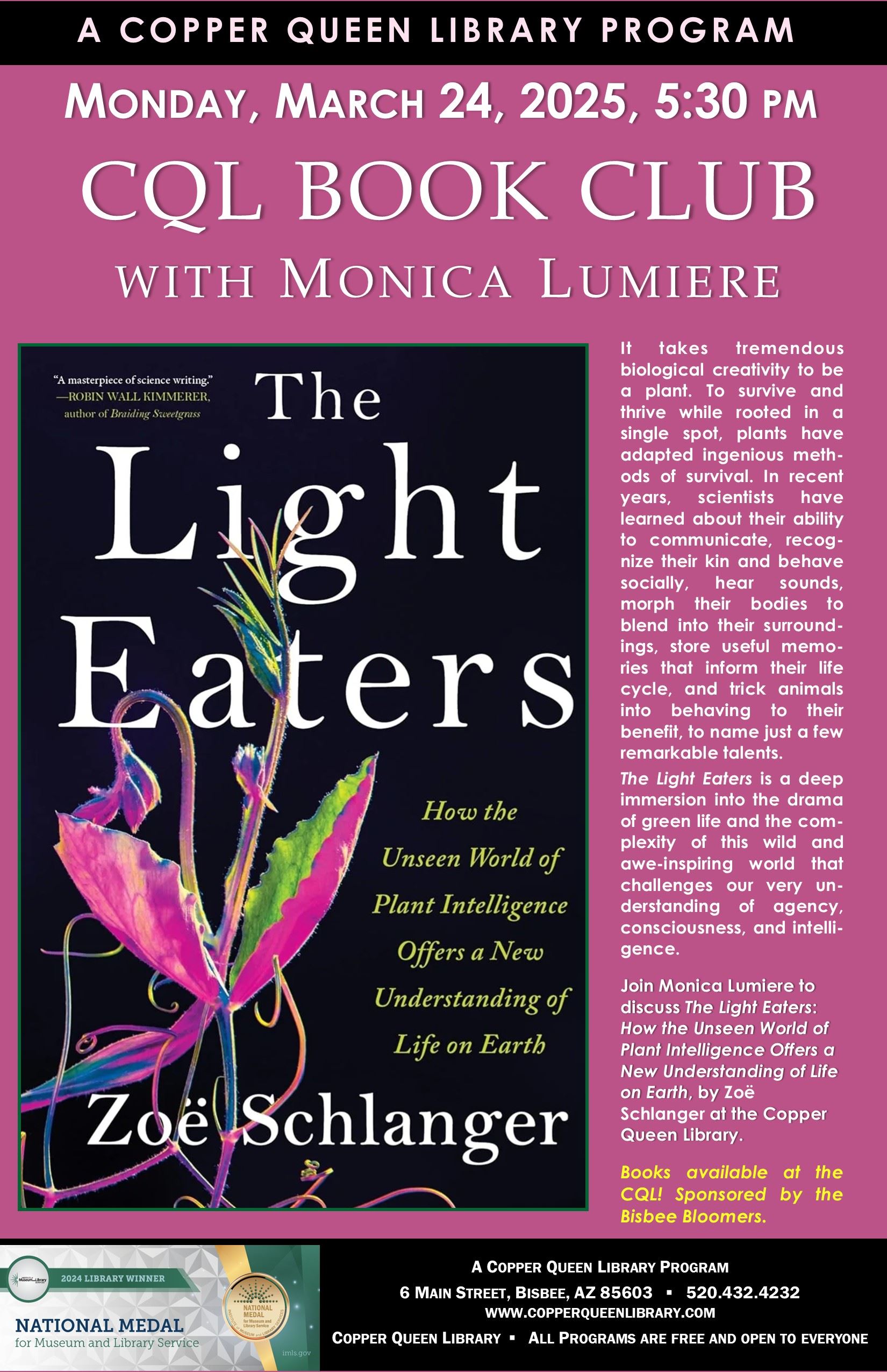 CQL BOOK CLUB THE LIGHT EATERS 3.24.2025 11 X 17(2)
