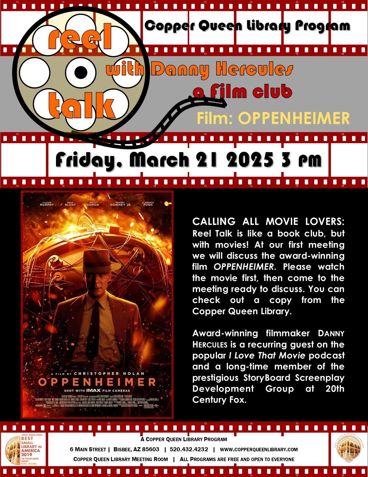 CQL REEL TALK WITH DANNY HERCULES OPPENHEIMER 3.21..2025