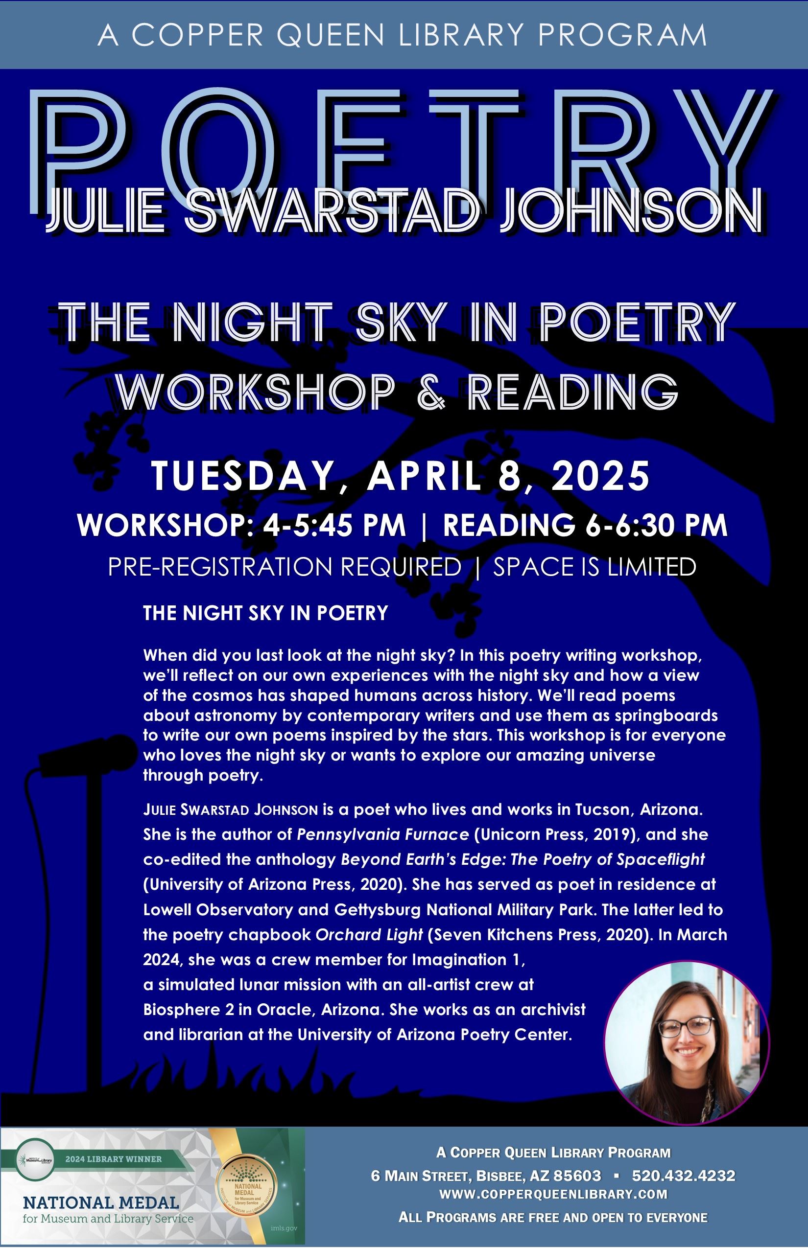 CQL POETRY JULIE SWARSTAD JOHNSON 4.8.2025