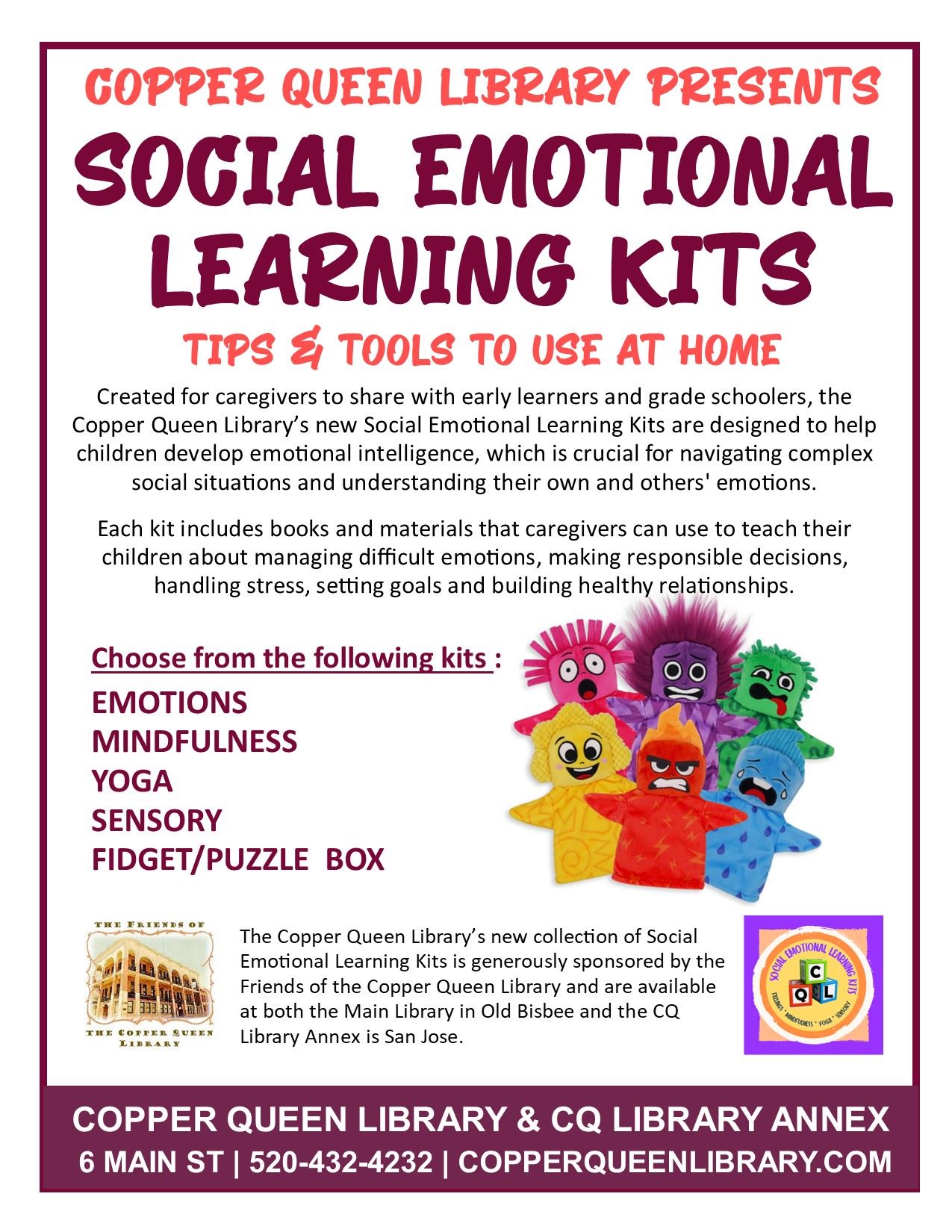 Social Emotional Kits Poster 2025