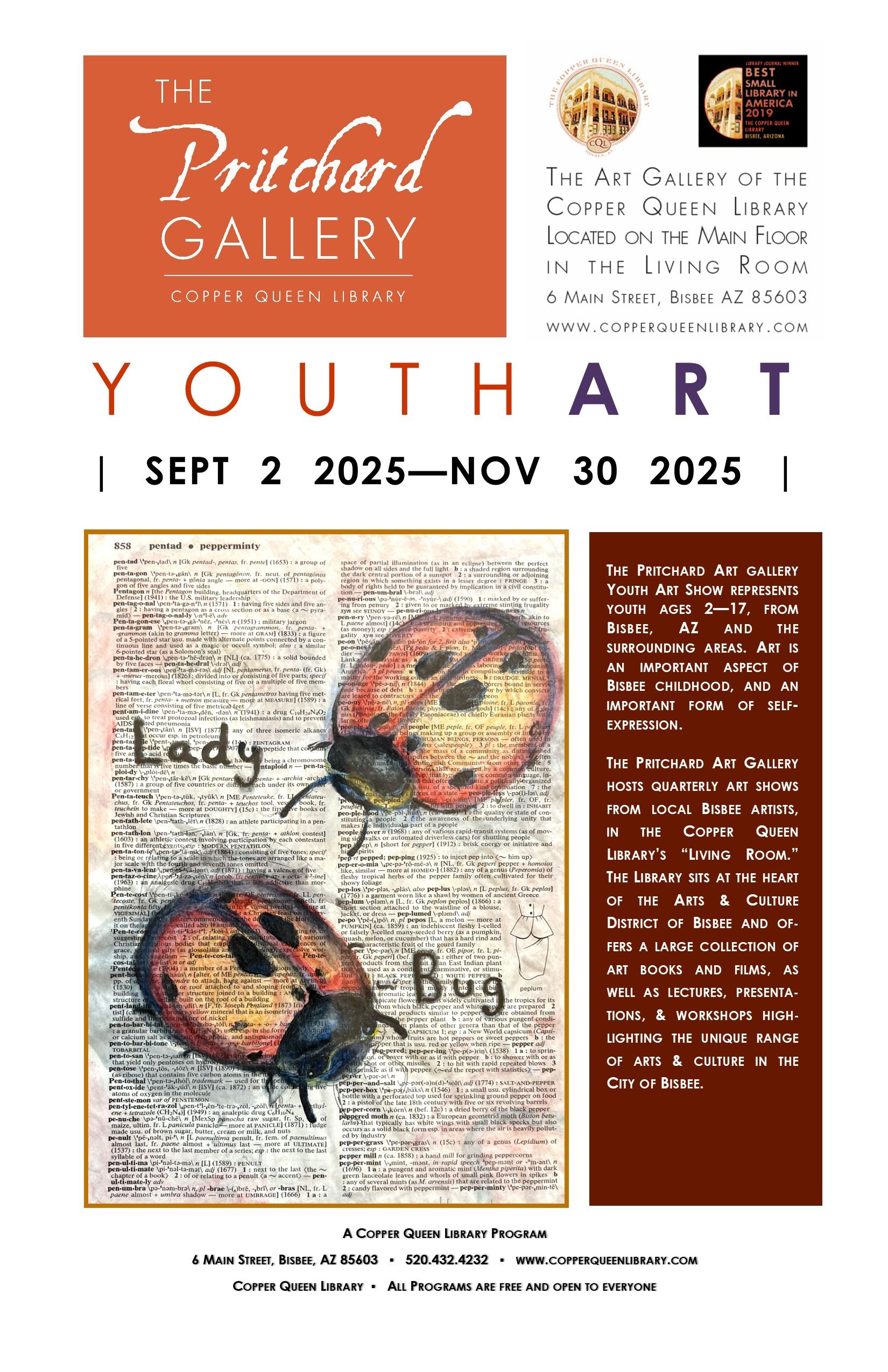 CQL PRITCHARD YOUTH ART SHOW SEPT 2025