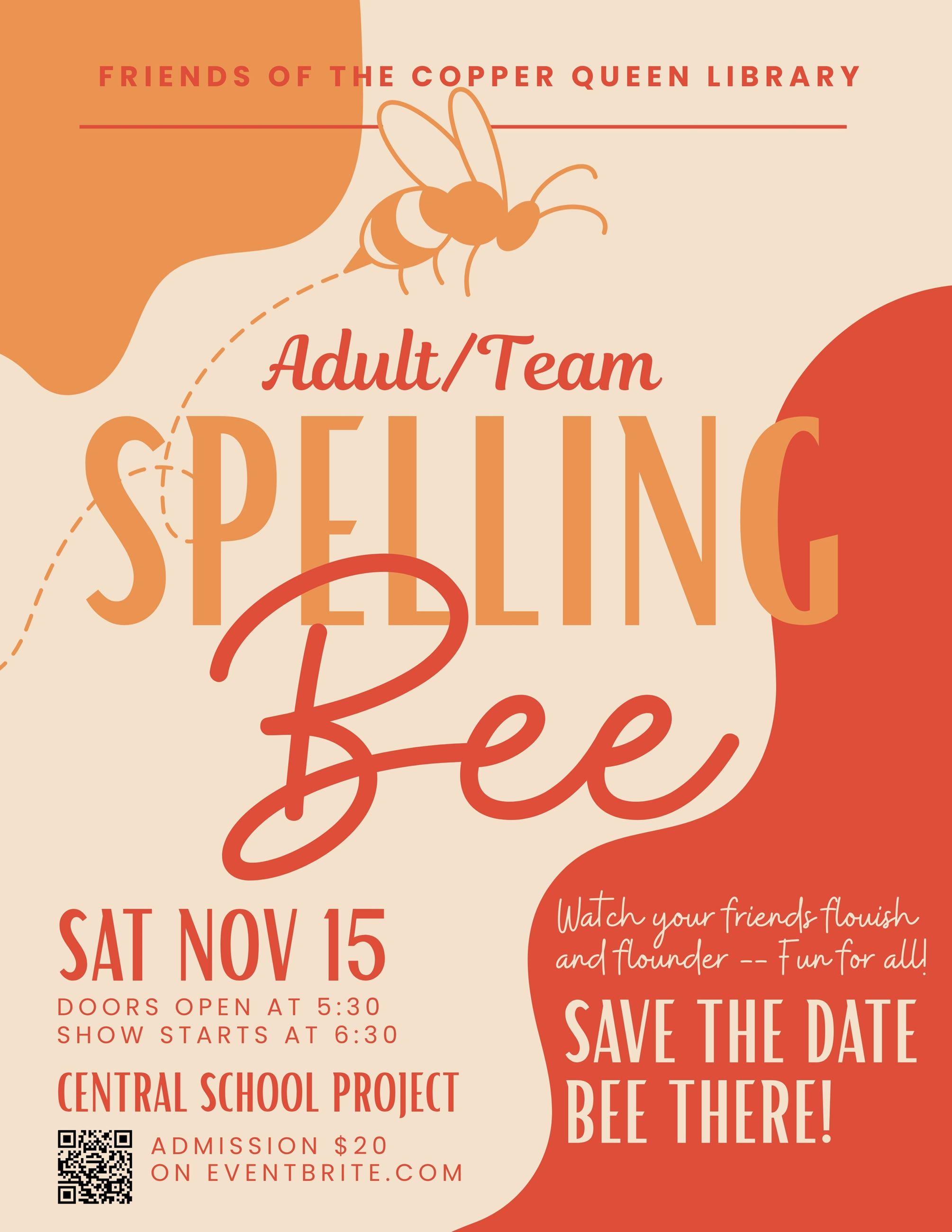 Spelling Bee Poster 2025