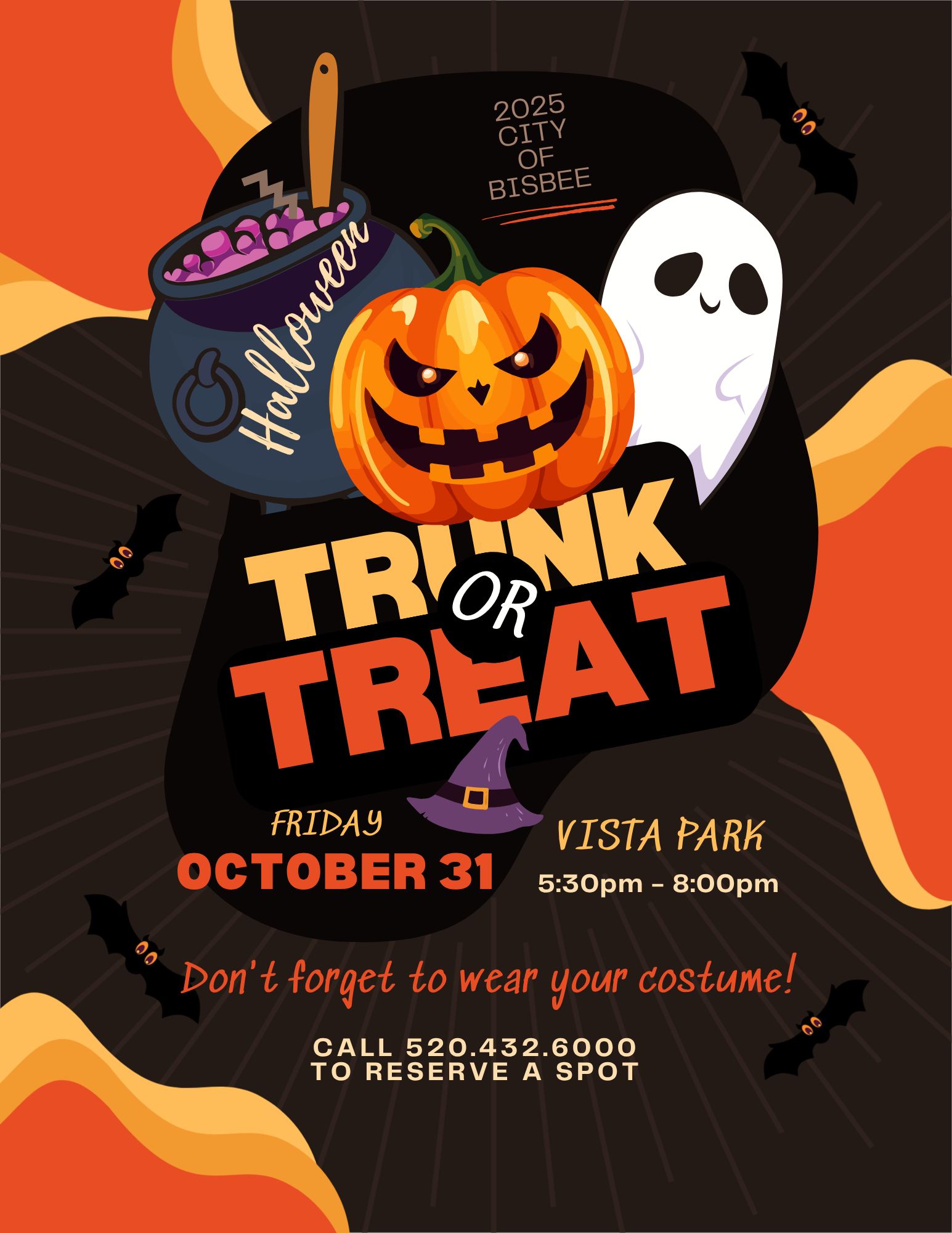 Trunk or Treat Poster 2025
