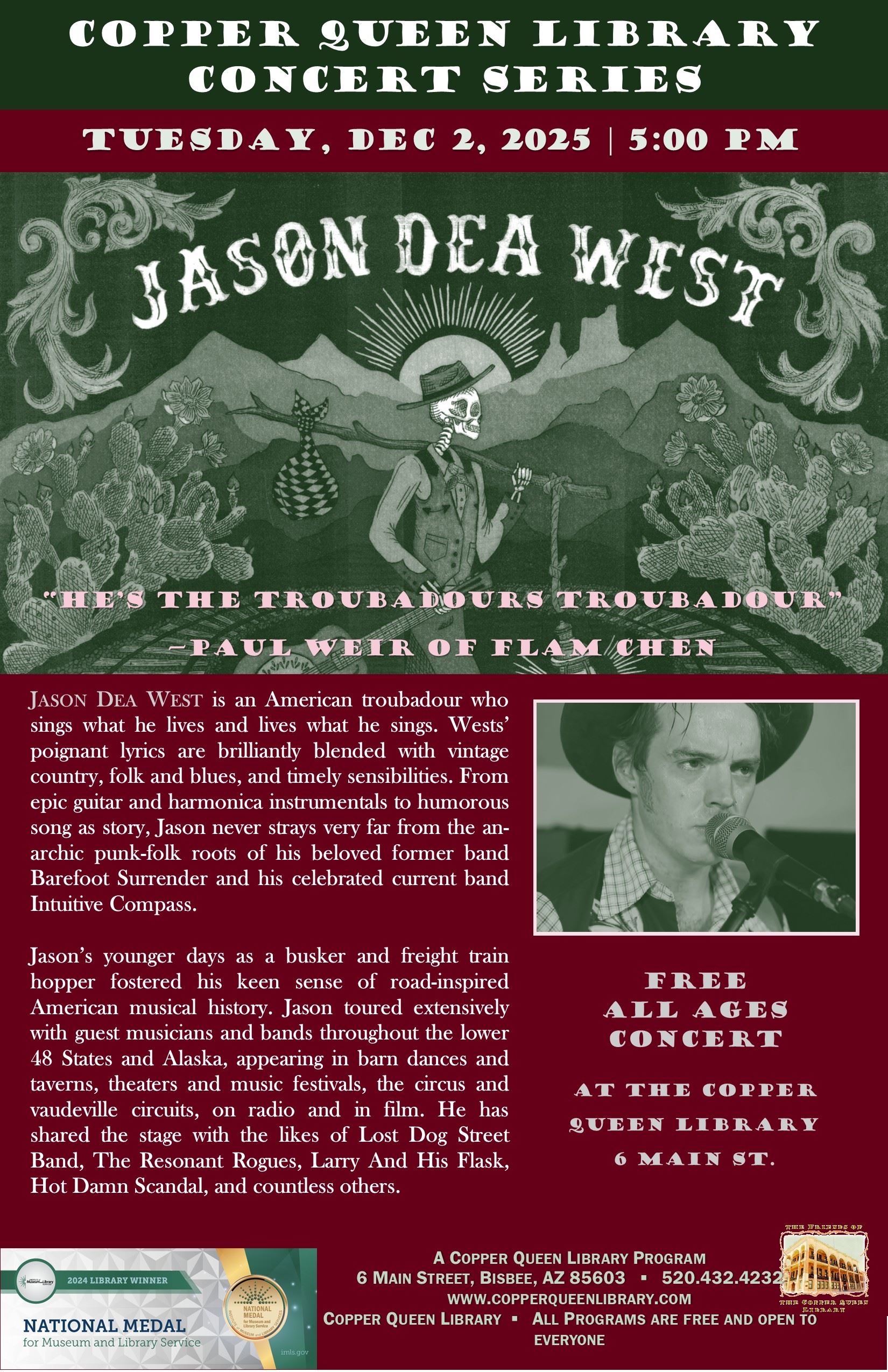 CQL CONCERT JASON DEA WEST 12.2.2025