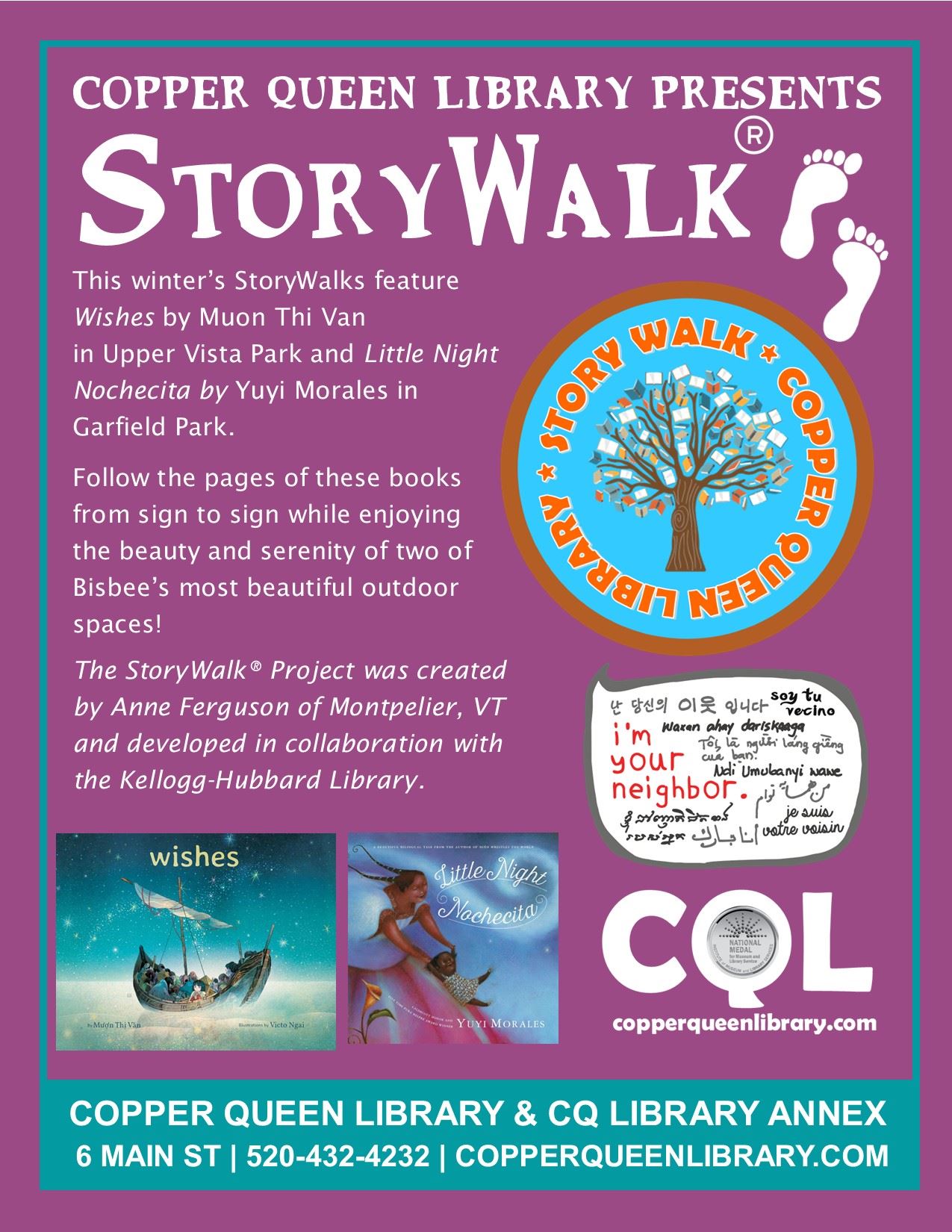 StoryWalk Poster December 2025