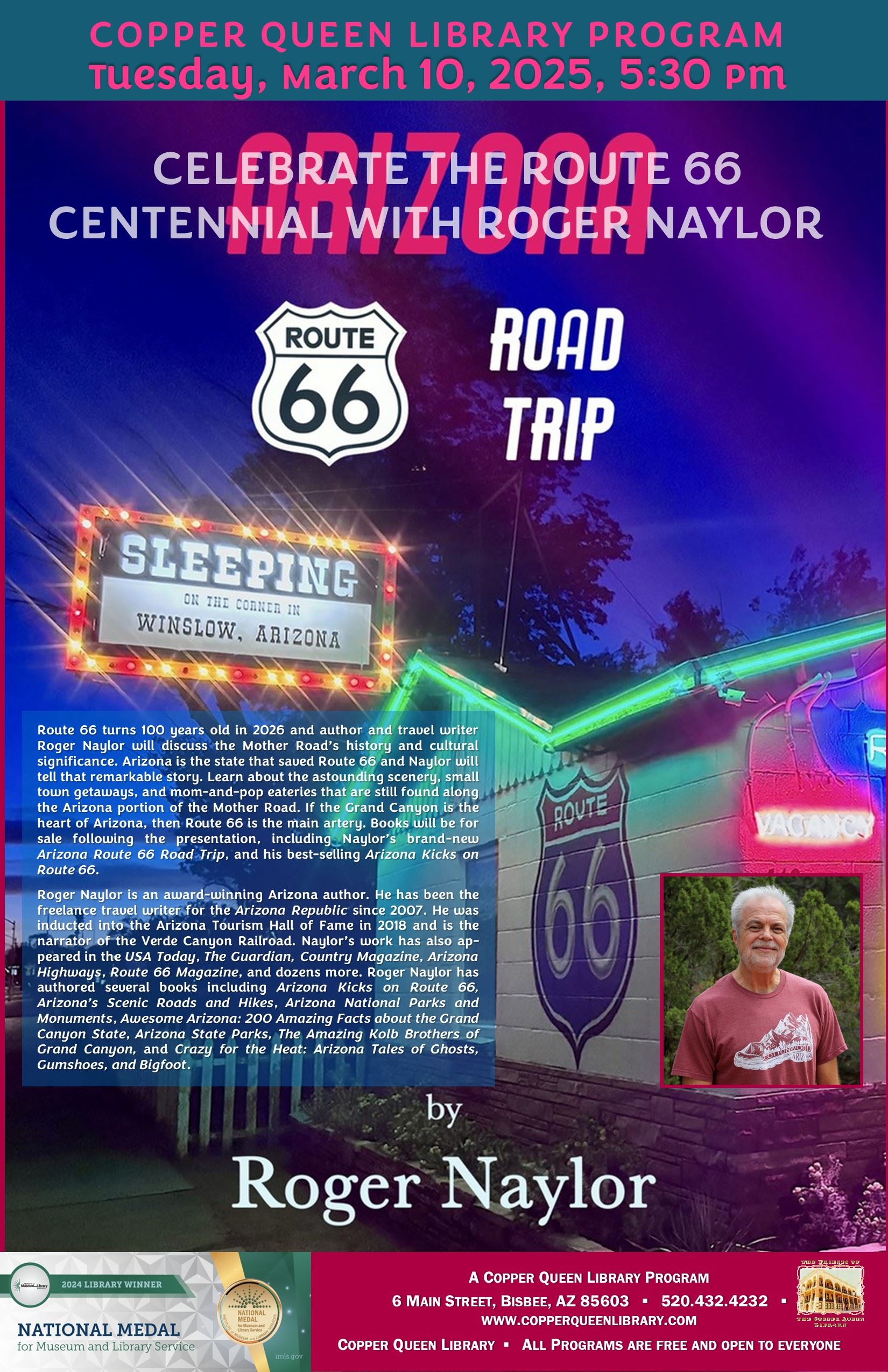 CQL ROGER NAYLOR ROUTE 66 3.10.2026