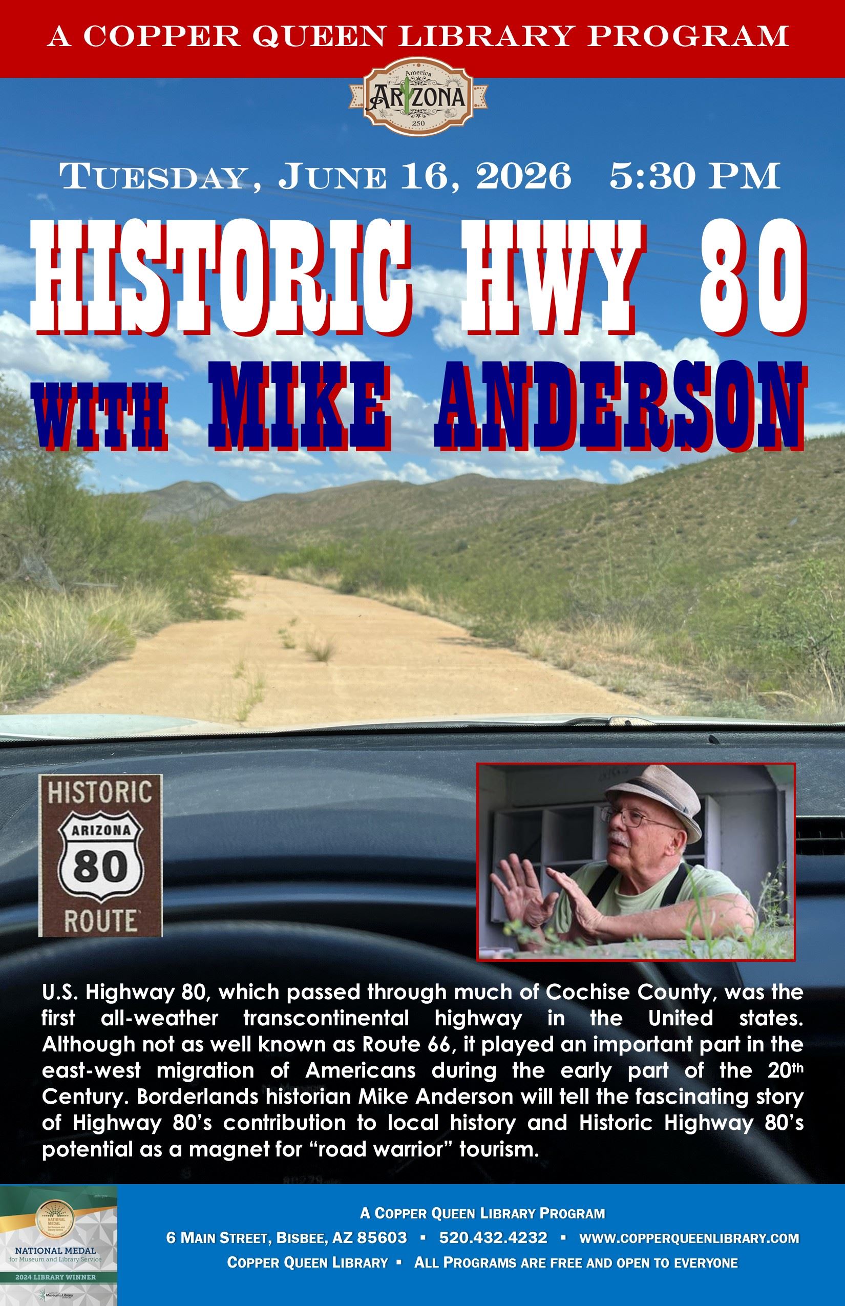CQL MIKE ANDERSON HISTORIC HWY 80 6.16.2026