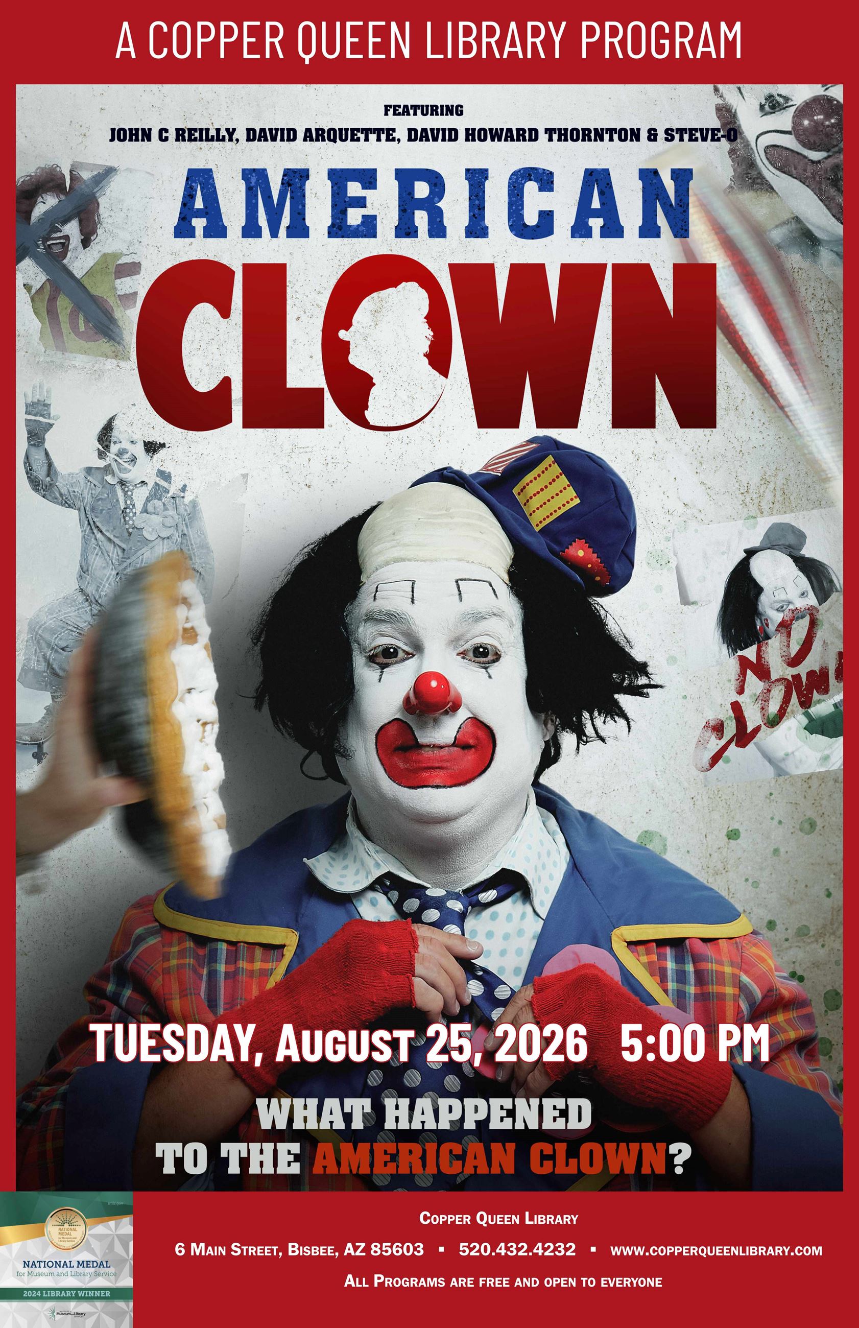 CQL FILM AMERICAN CLOWN 8.25.2026
