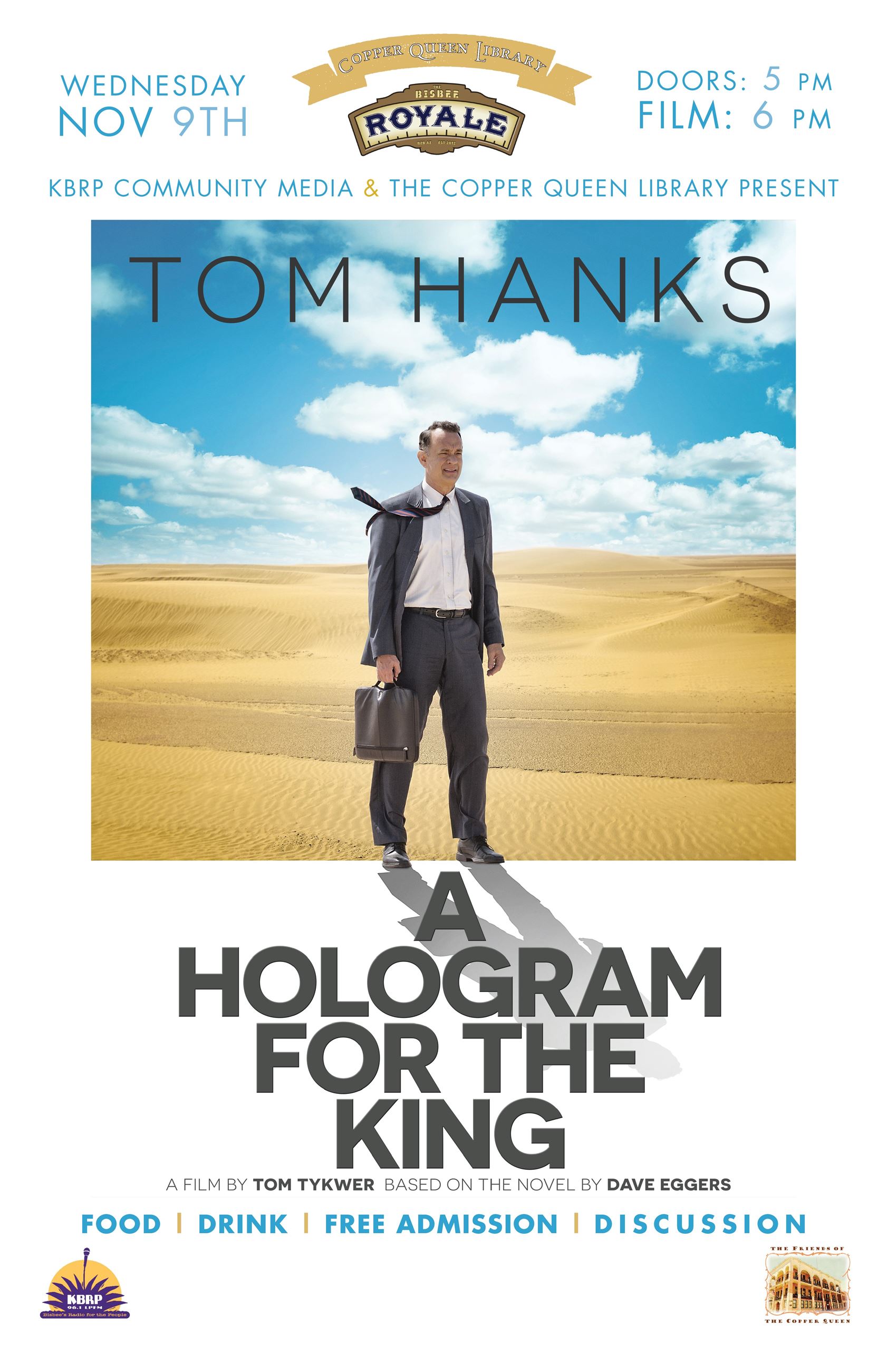 CQL NOV HOLOGRAM FOR THE KING 11 X 17