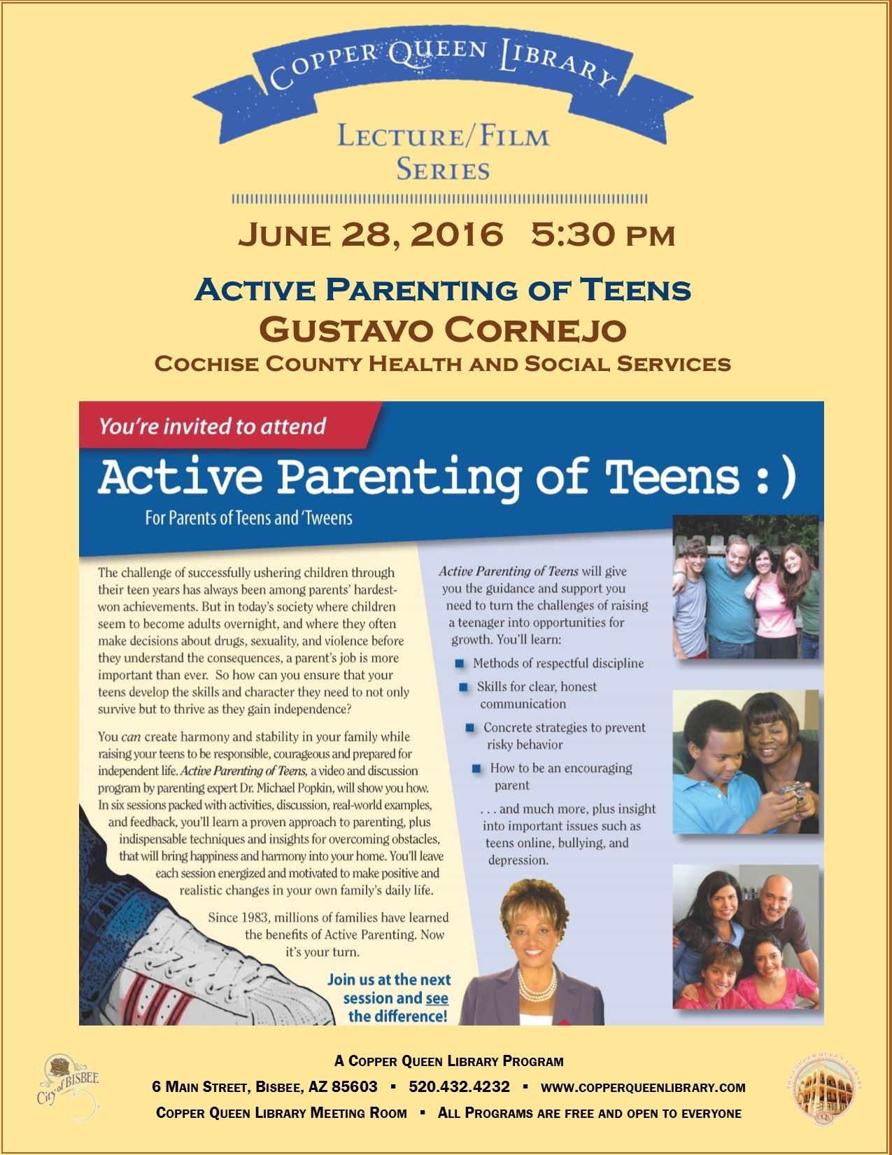 JUNE 28.2016 PARENTING TEENS POSTER