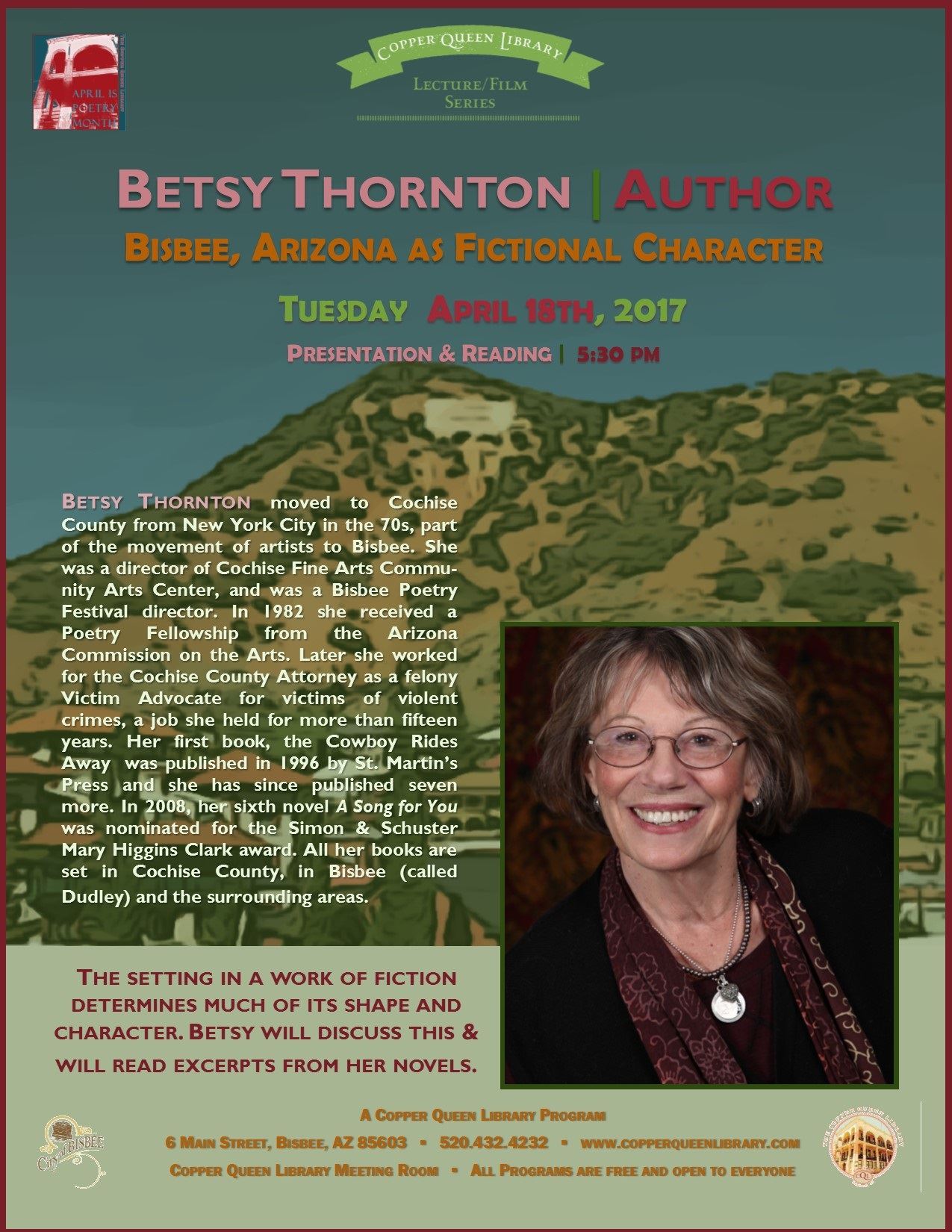BETSY THORNTON  4.18.17 POSTER 8.5x11