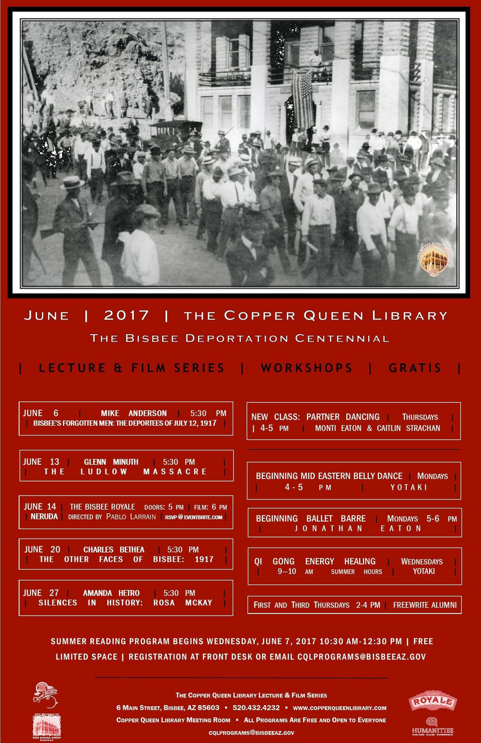 JUNE 2017 MONTHLY SCHEDULE