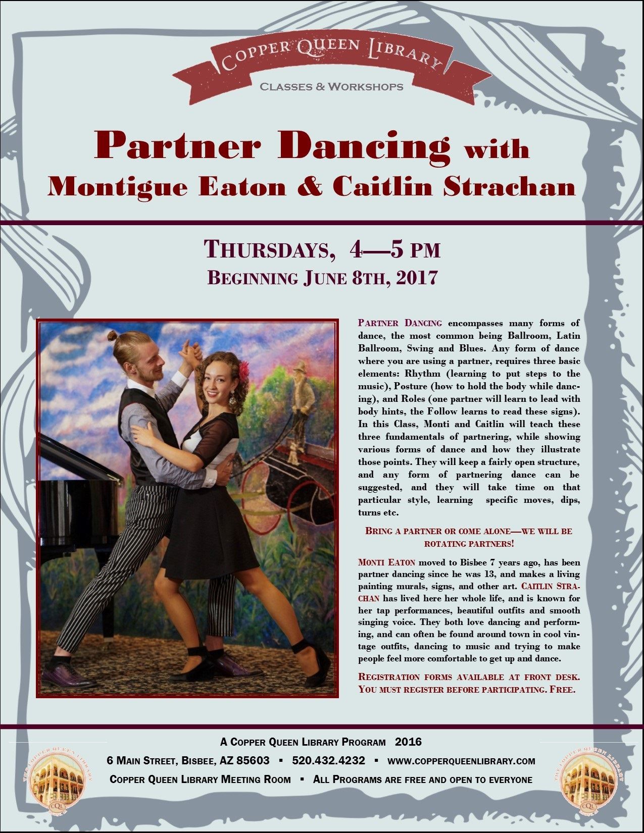 MONTI PARTNER DANCE POSTER 2017