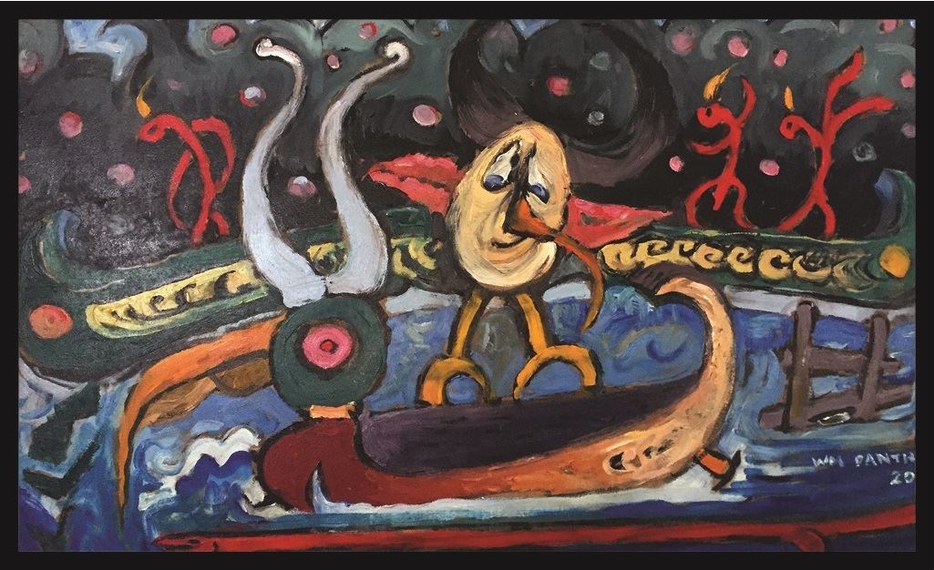 Bill Panther Painting