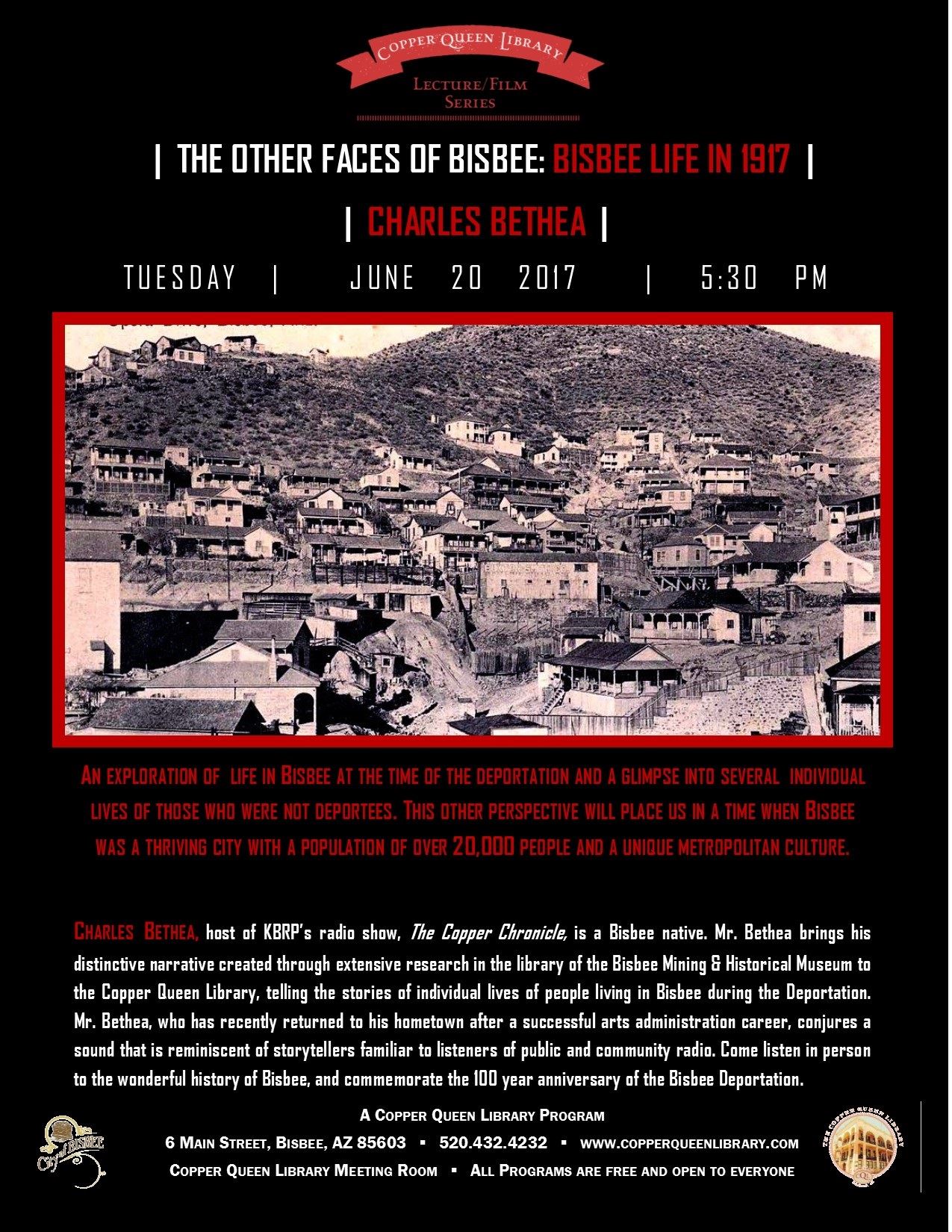 CHARLES BETHEA 6.20.17 POSTER 8.5 X 11