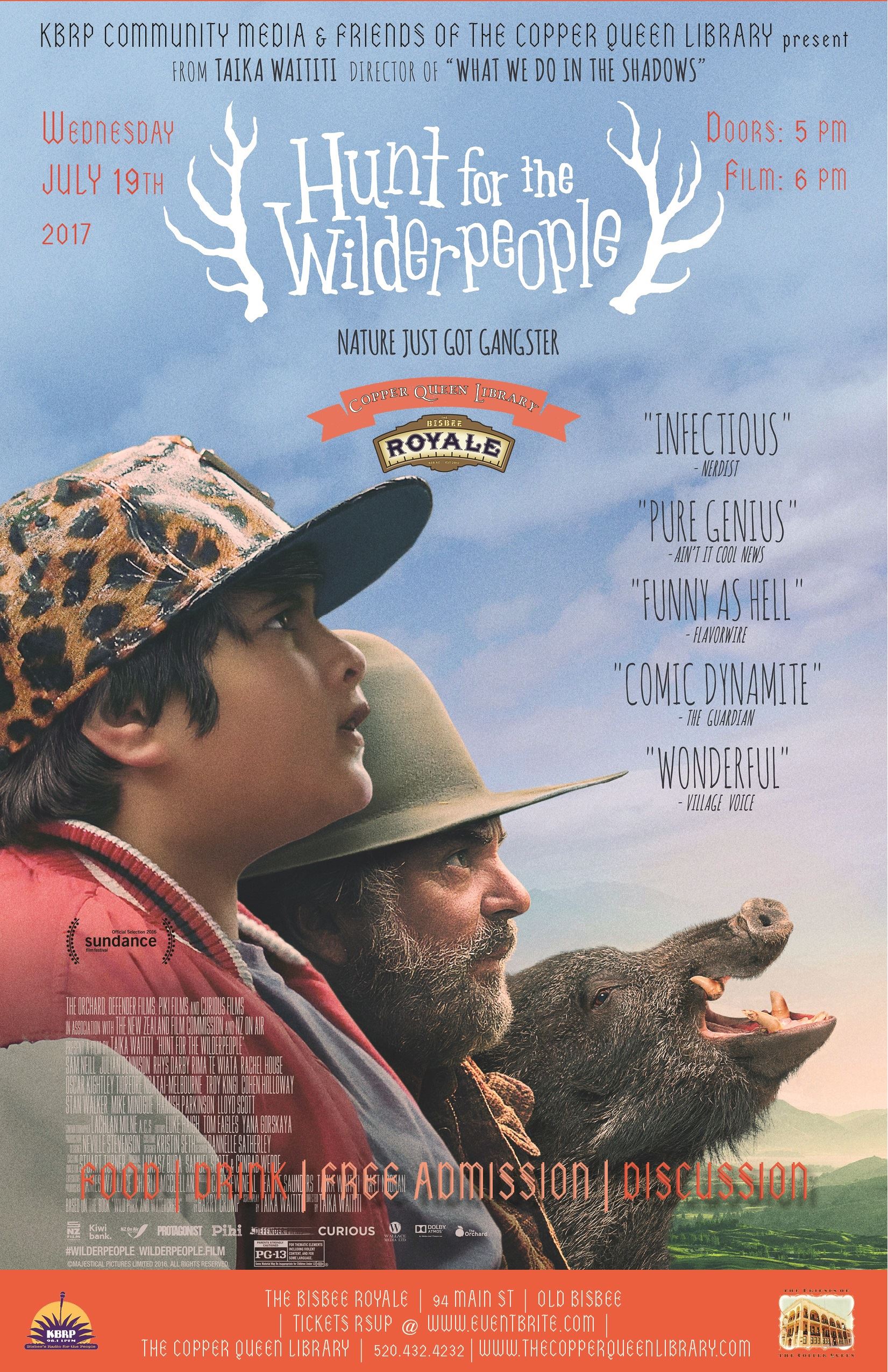 HUNT FOR WILDERPEOPLE JULY 2017 11 X 17