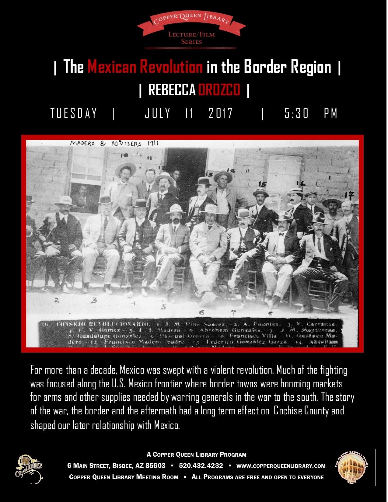 BECKY OROZCO  7.11.17 POSTER 8.5 X 11