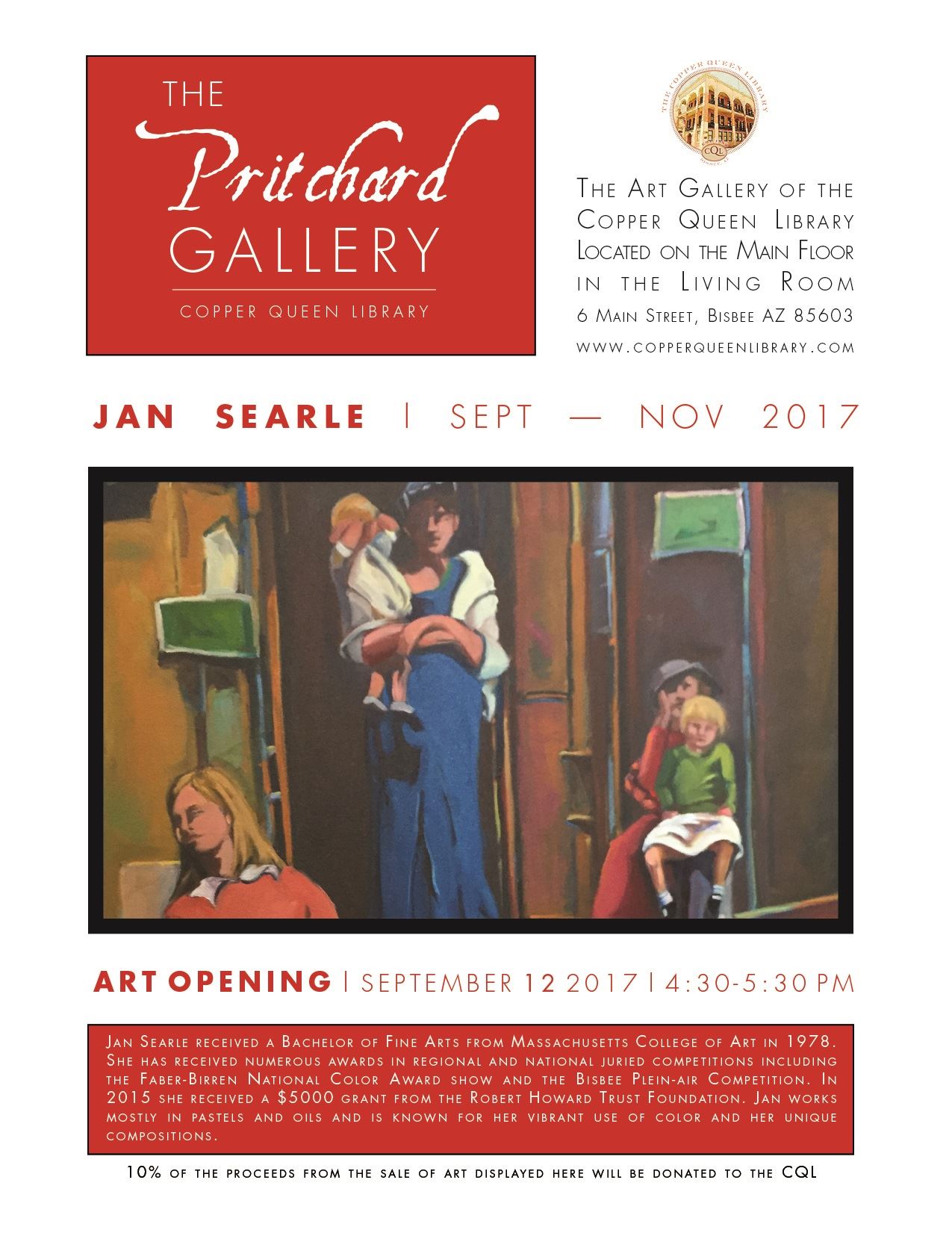 CQL PRITCHARD GALLERY JAN SEARLE
