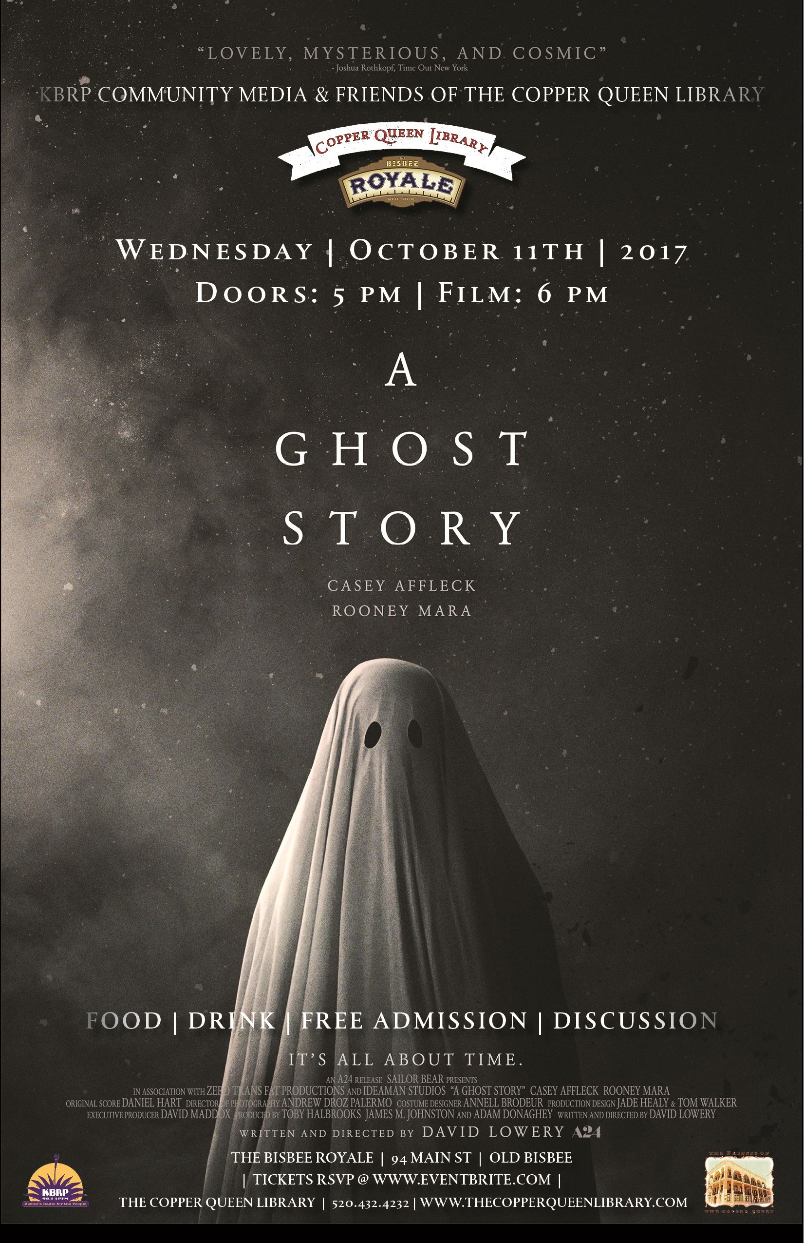 CQL ROYALE A GHOST STORY OCT 2017 11 X 17