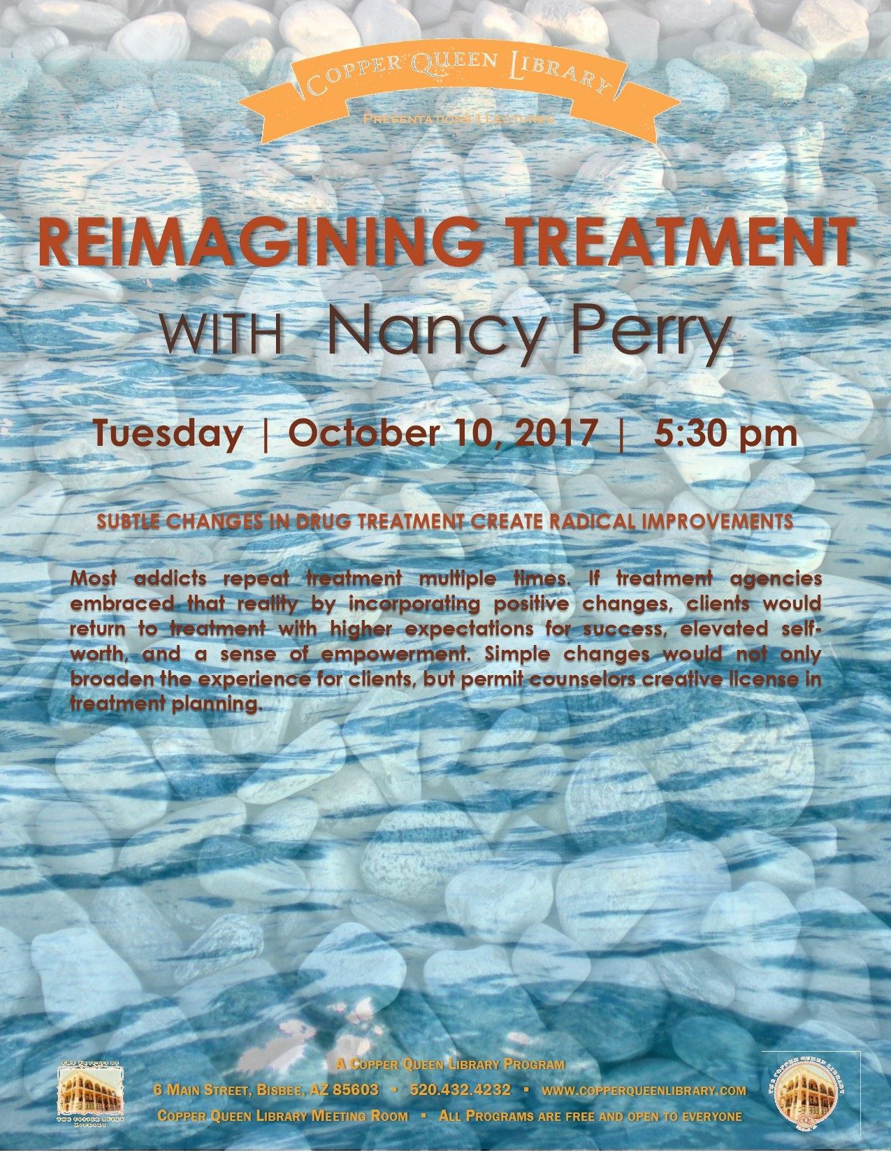NANCY PERRY REIMAGINIG TREATMENT POSTER 10.10.17 8.5 x 11