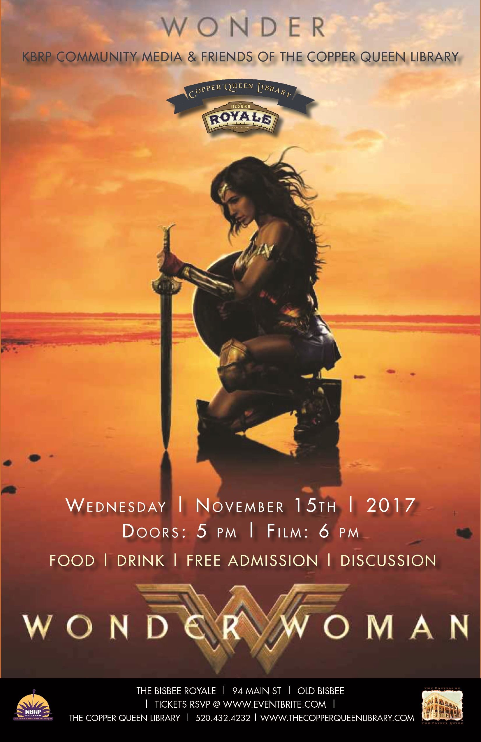 WONDER WOMAN NOV 2017 11 X 17