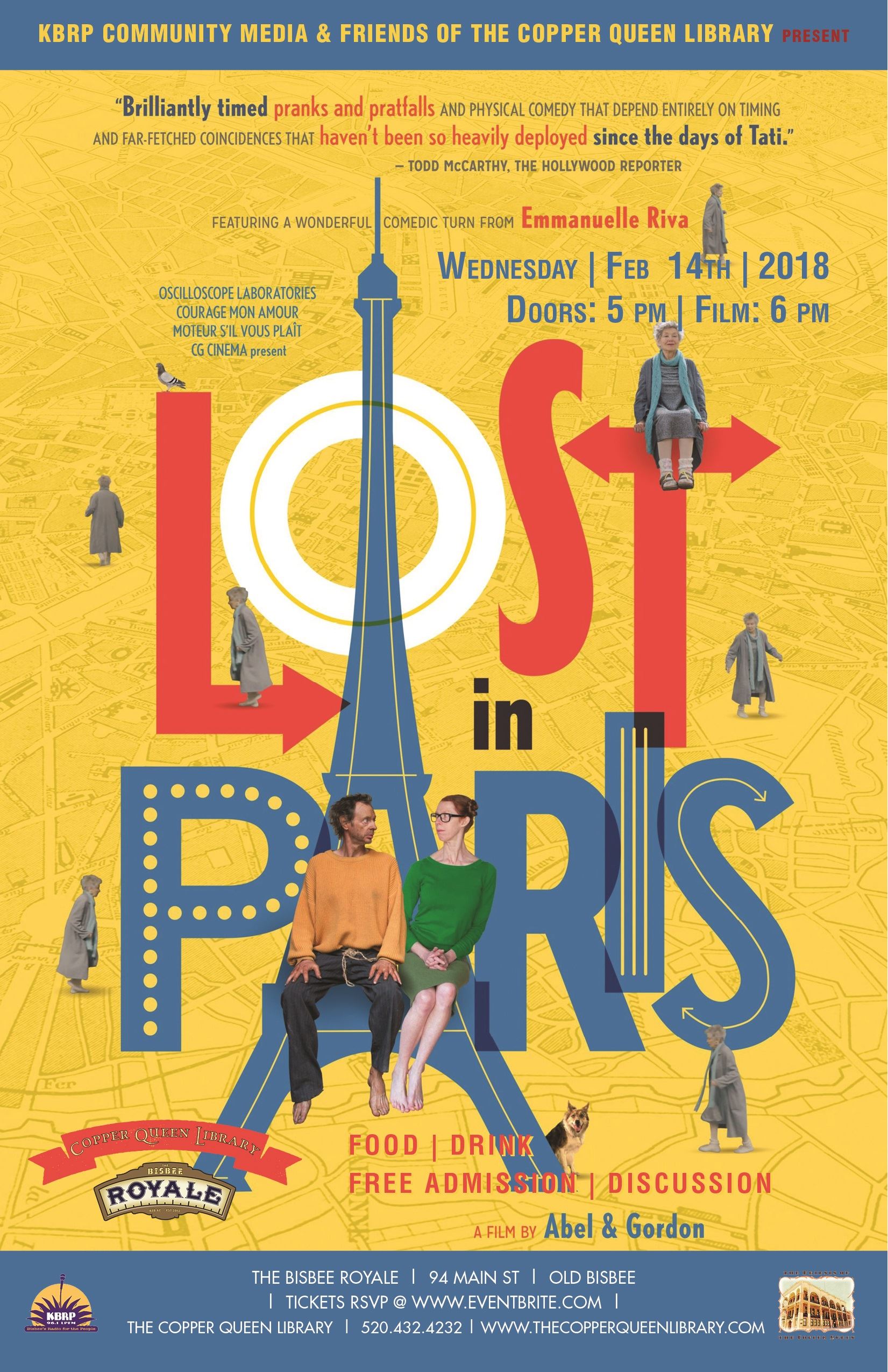 CQL ROYALE LOST IN PARIS FEB 2018 11 X 17