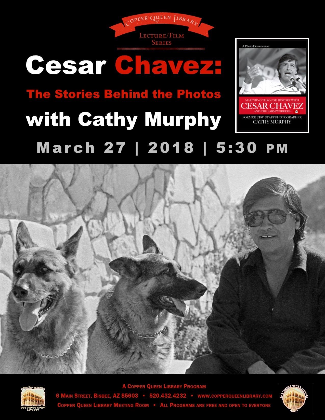 CATHY MURPHY CESAR CHAVEZ POSTER 3.27.18.2018 8.5 x 11