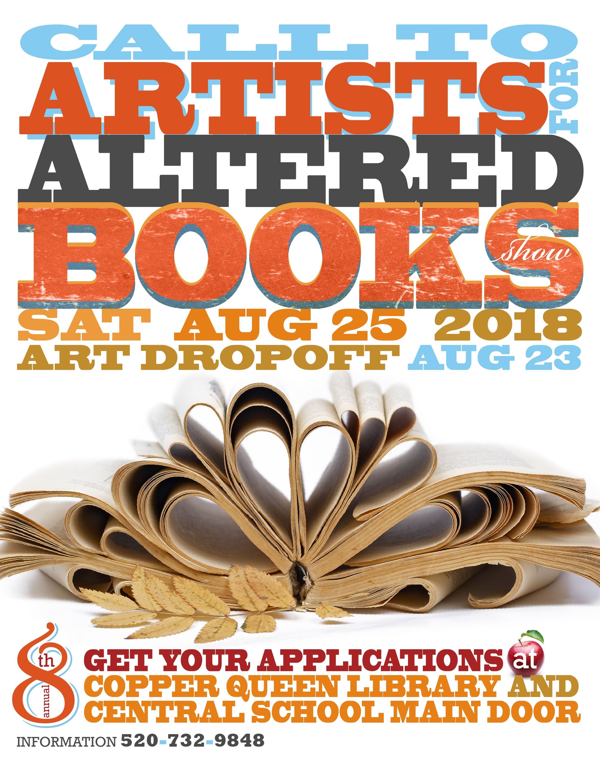 Altered Books 2018 8-5x11 Call to Artists