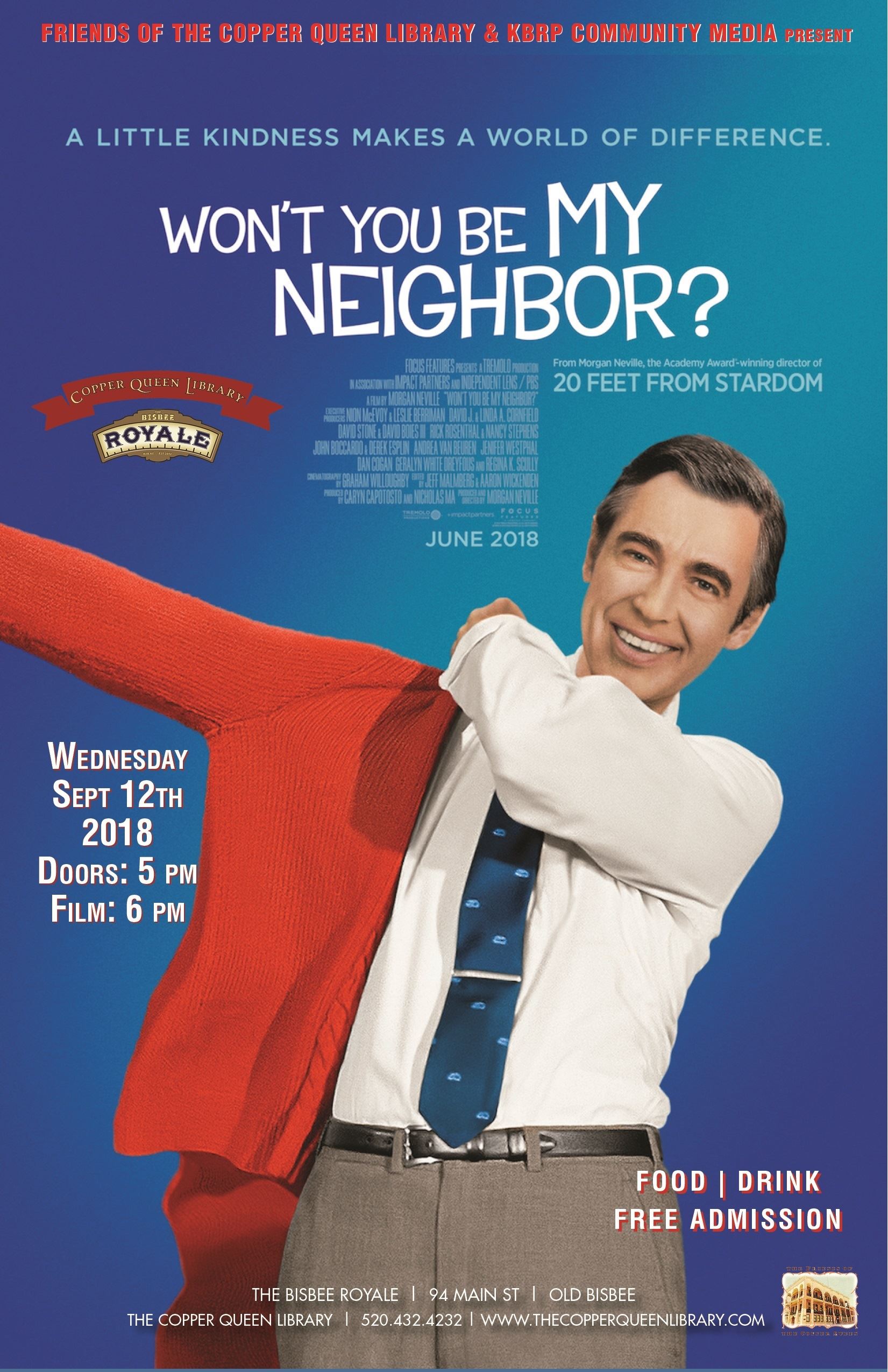WONT YOU BE MY NEIGHBOR