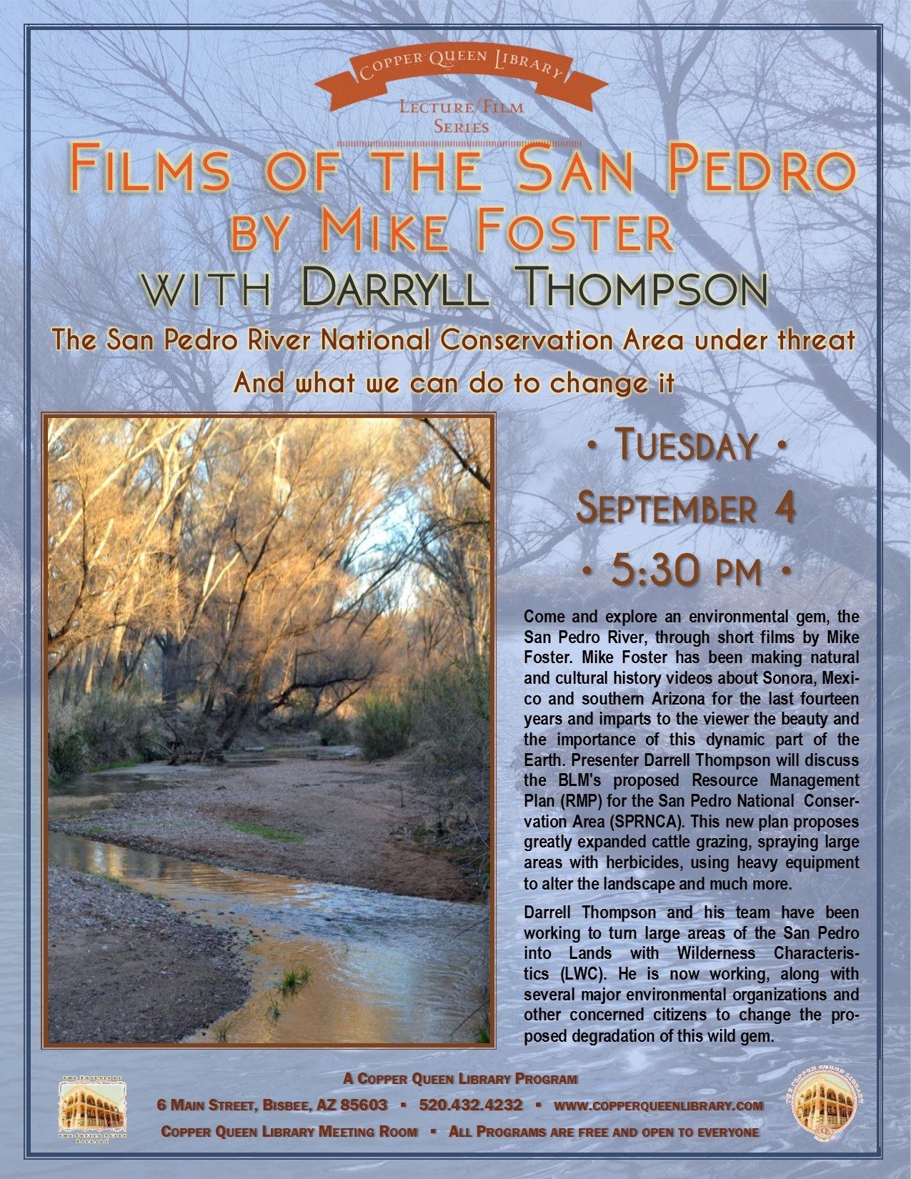 CADO SAN PEDRO FILMS MIKE FOSTER  9.4.18 8.5 X 11