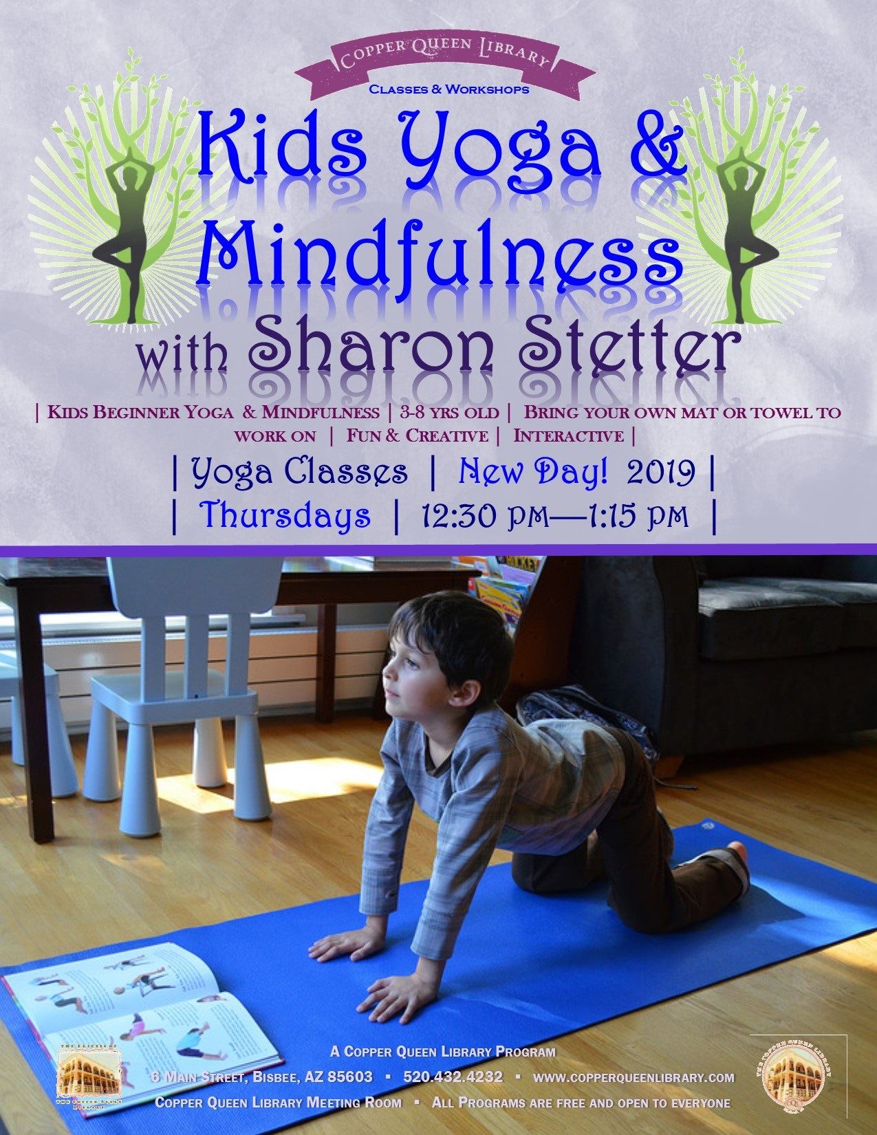 STETTER KIDS YOGA POSTER NEW 2019