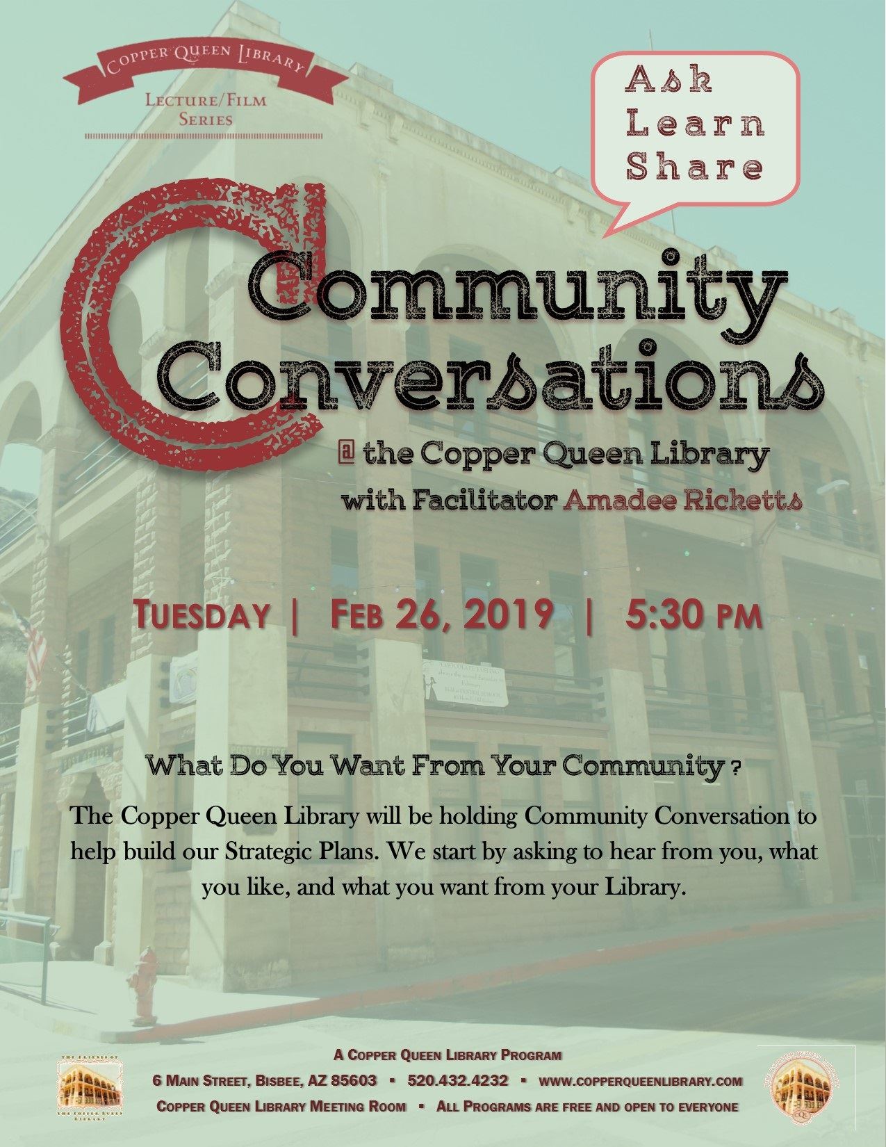 COMMUNITY CONVERSATIONS LIBRARY 2.26.19 8.5 X 11