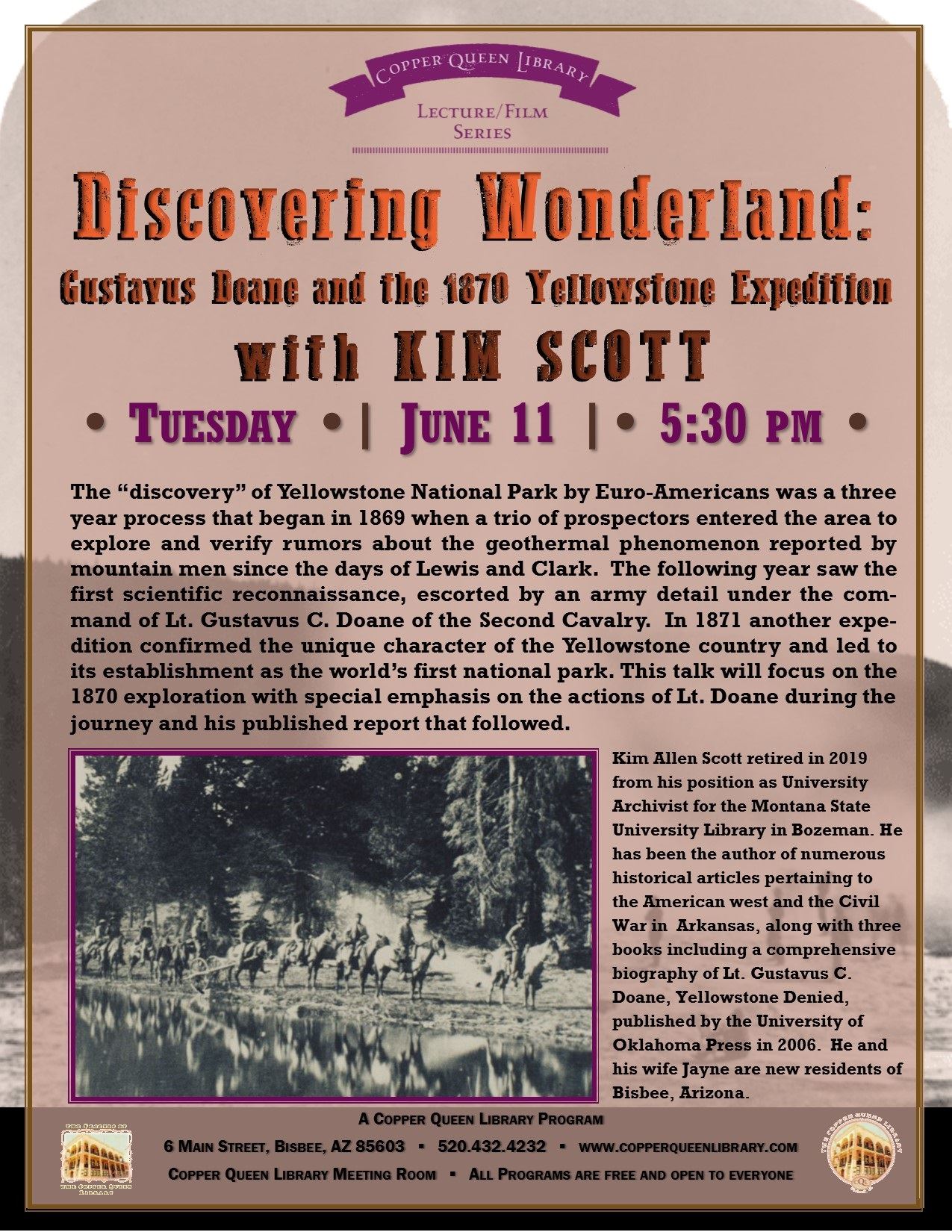 KIM SCOTT YELLOWSTONE