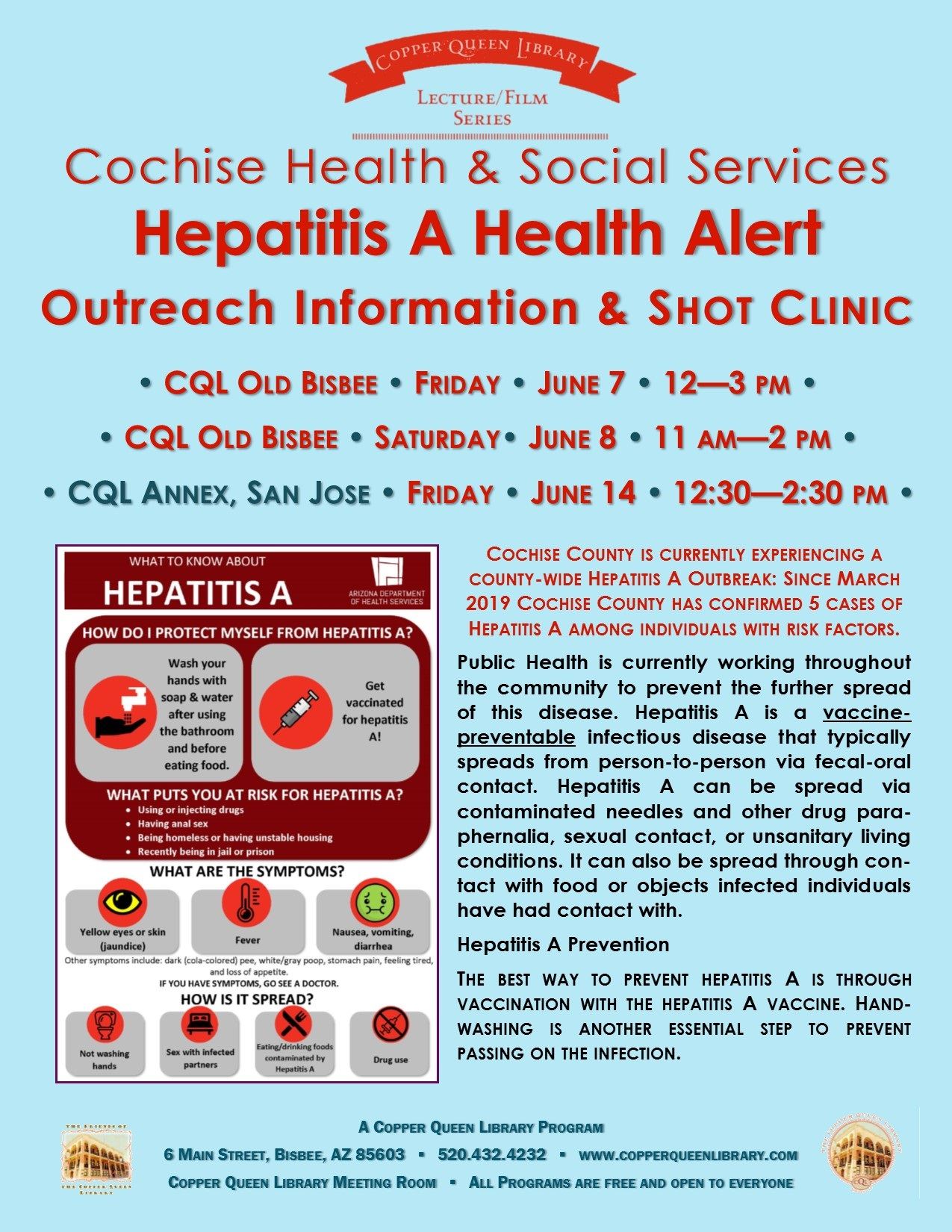 HEPATITIS A OUTREACH