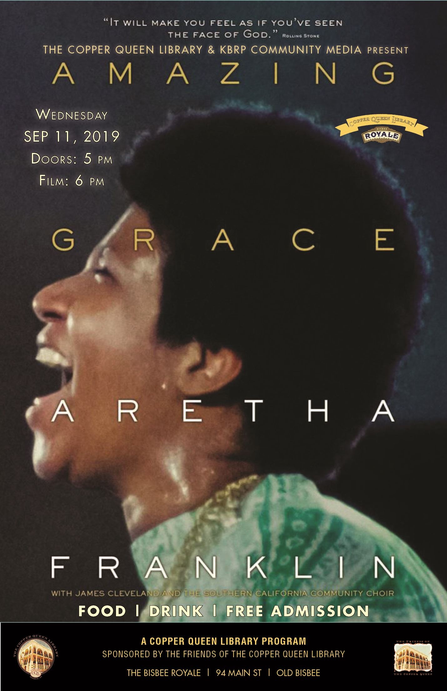 CQL AMAZING GRACE SEPTEMBER 2019 11 X 17