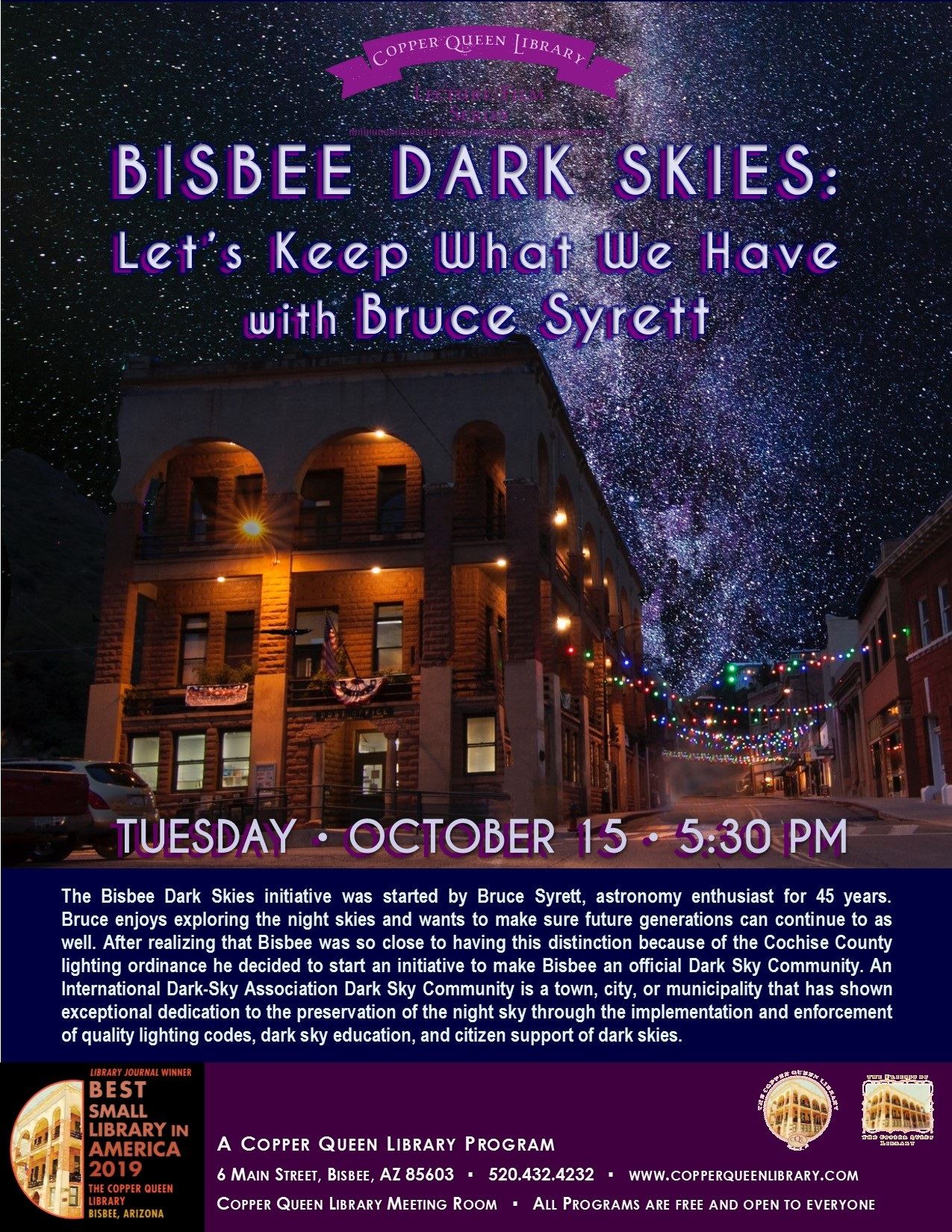 BRUCE SYRETT DARK SKIEs