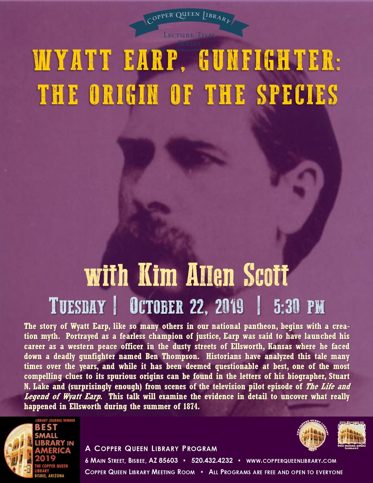 KIM SCOTT WYATT EARP